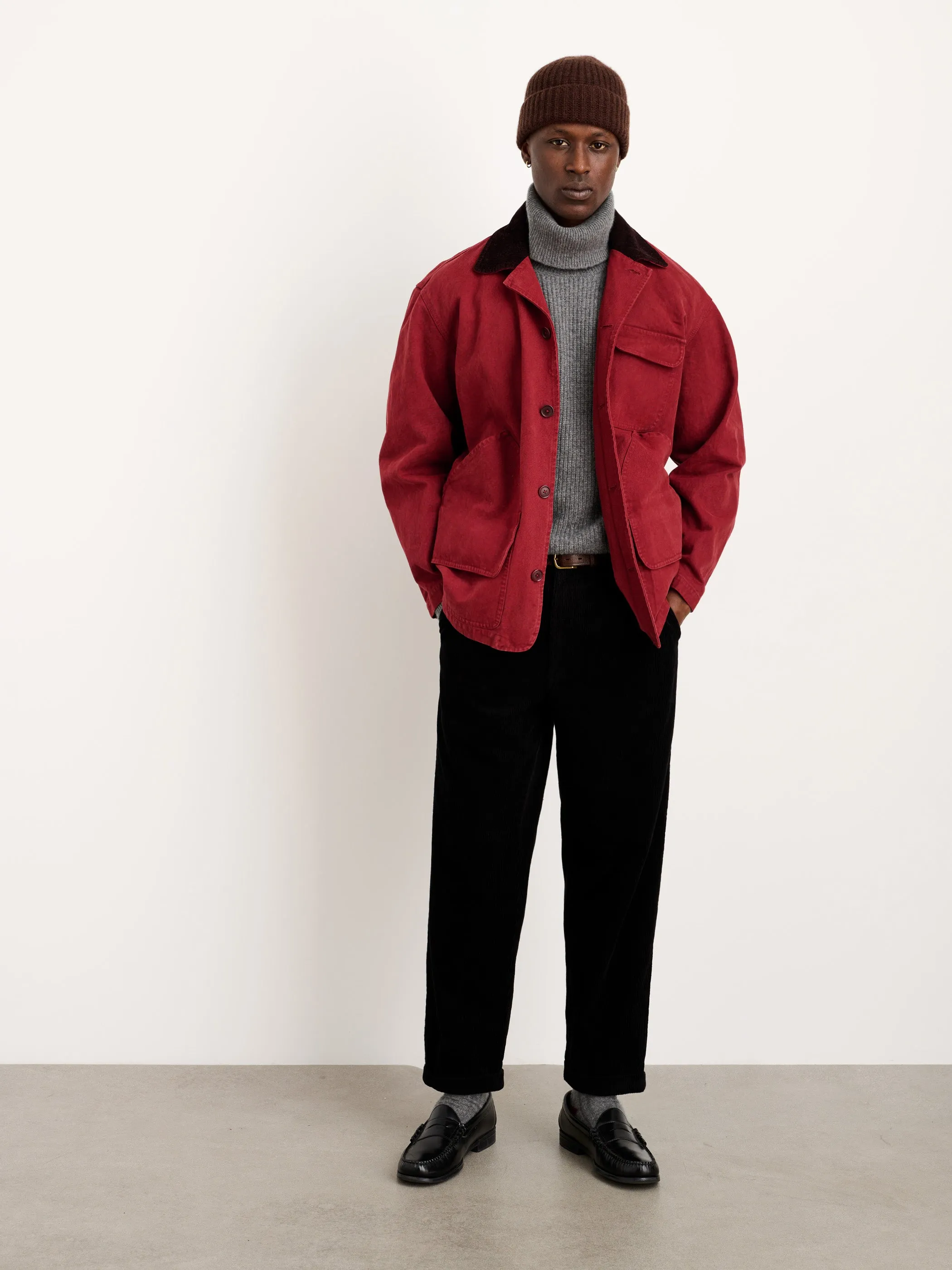 Frontier Jacket In Canvas sold by Alex Mill product image thumbnail 2