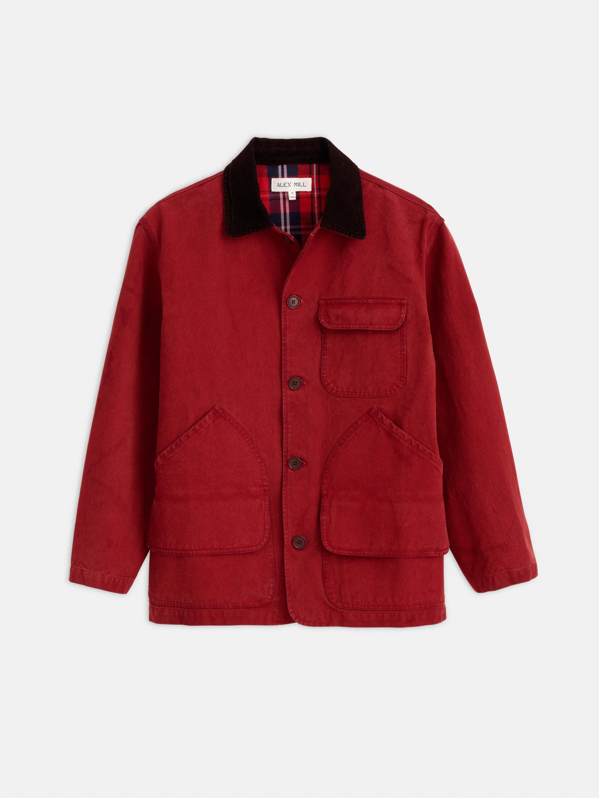 Frontier Jacket In Canvas sold by Alex Mill