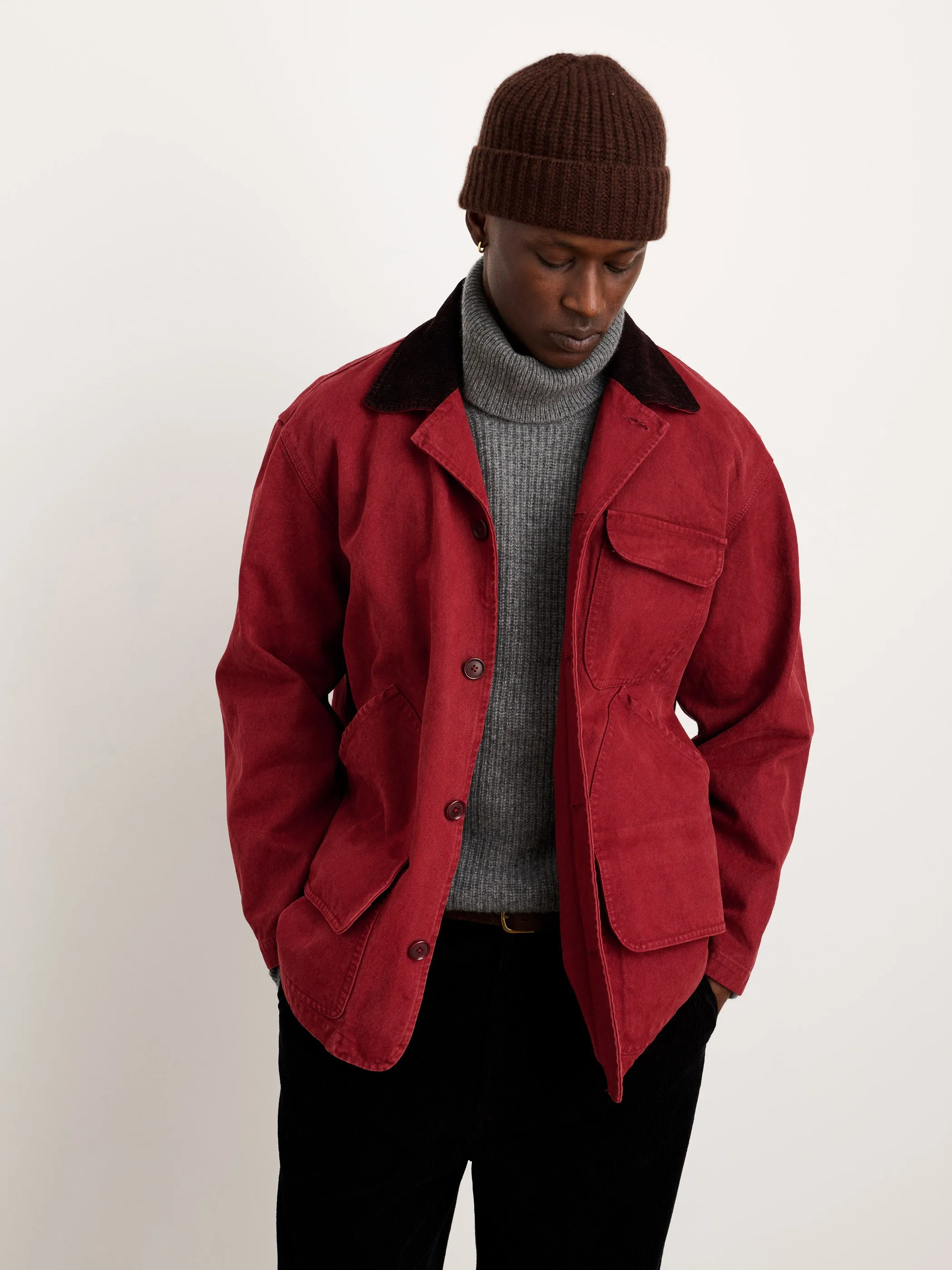 Frontier Jacket In Canvas sold by Alex Mill product image thumbnail 3