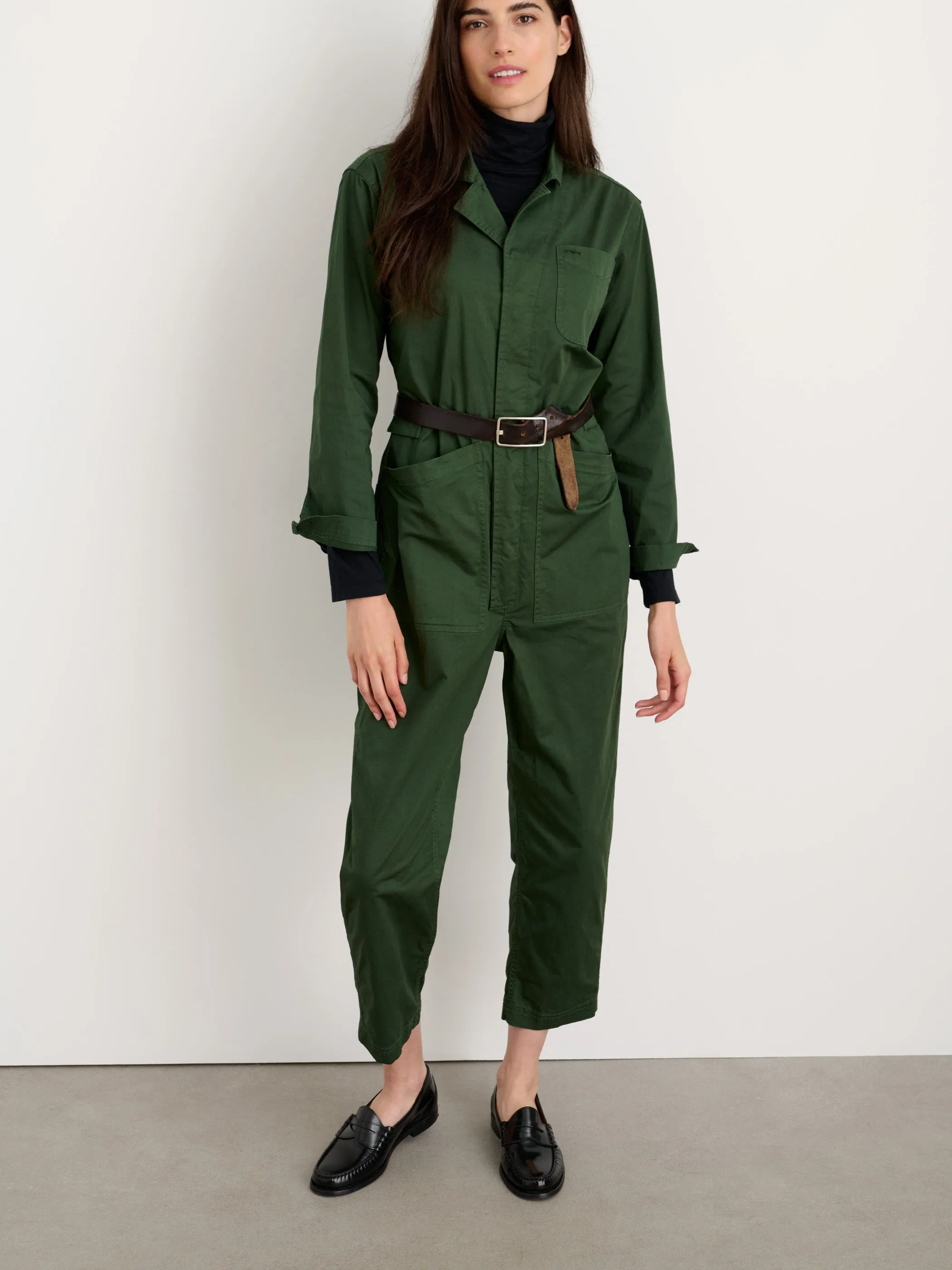 Standard Jumpsuit in Cotton Twill sold by Alex Mill product image thumbnail 3