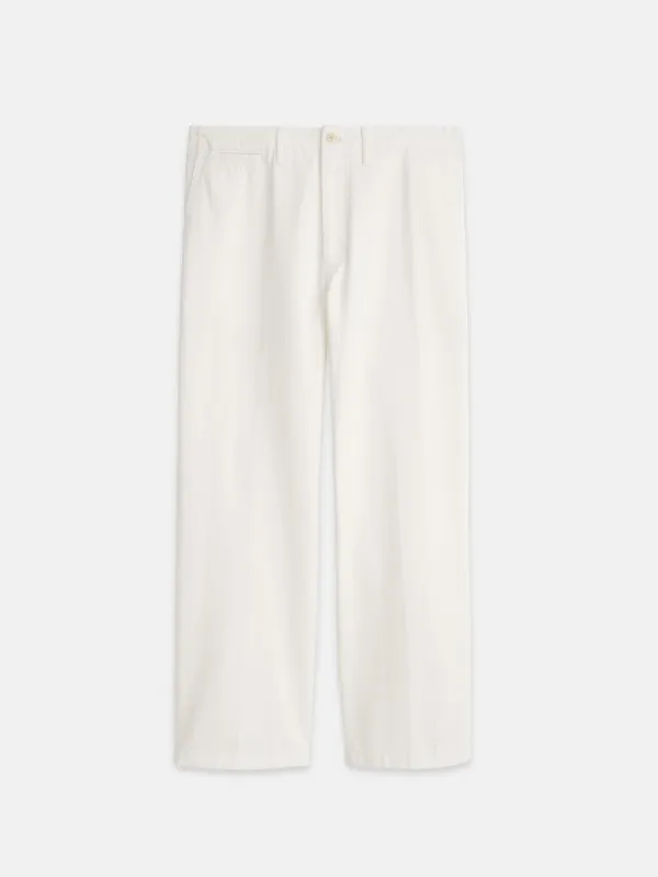 Straight Leg Pant in Vintage Washed Chino sold by Alex Mill