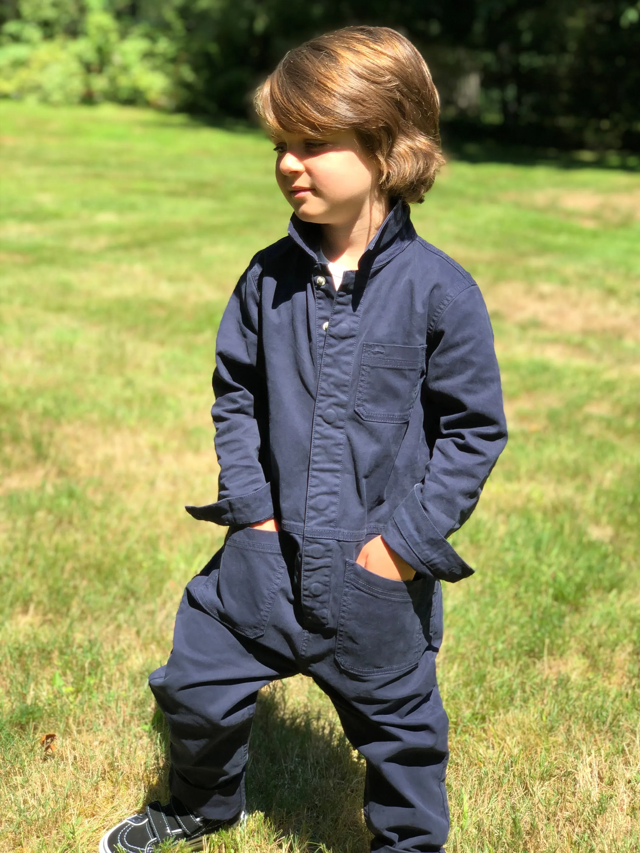 THE Mini Standard Jumpsuit sold by Alex Mill product image thumbnail 5