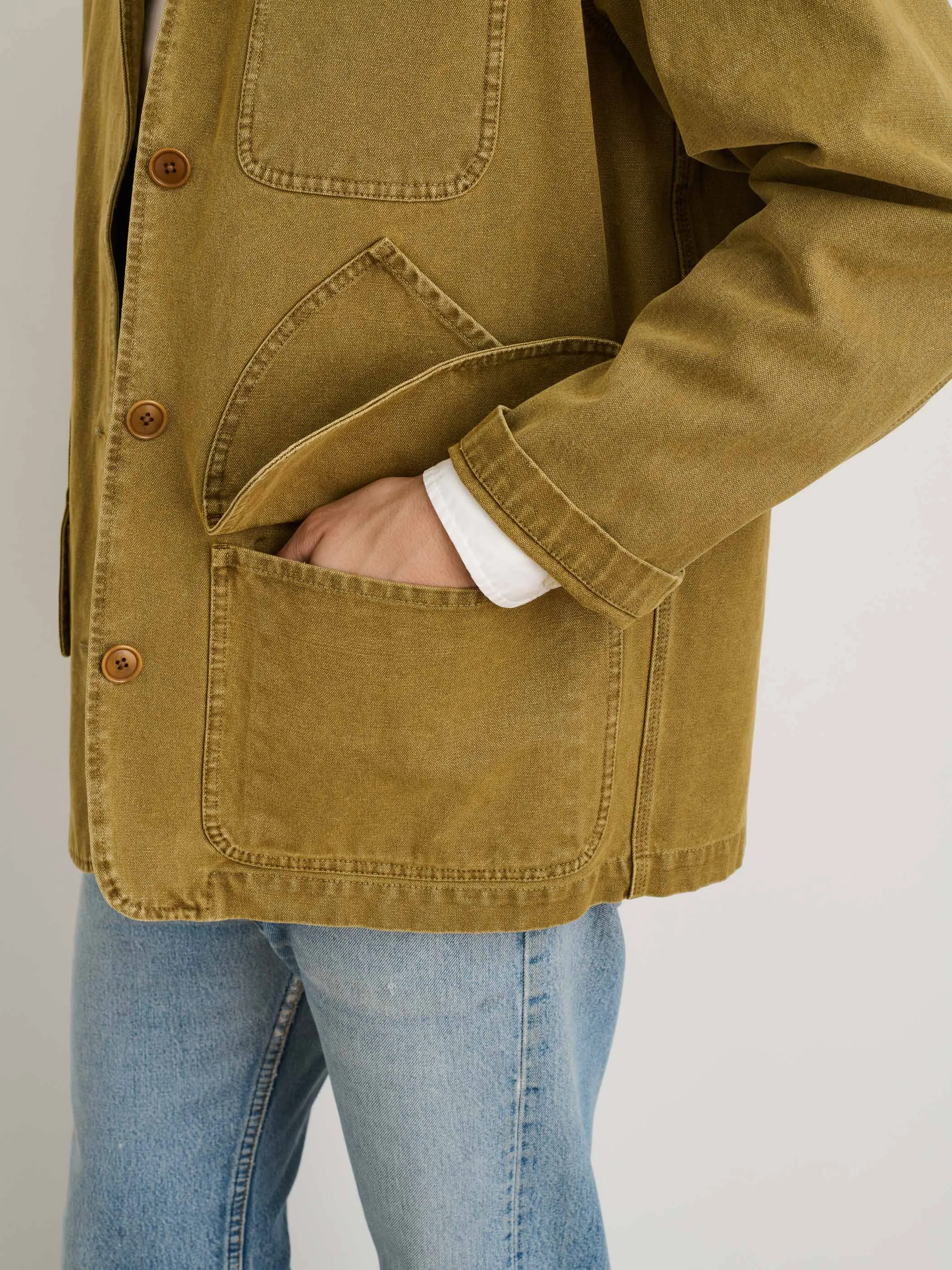 Frontier Jacket In Canvas sold by Alex Mill product image thumbnail 5