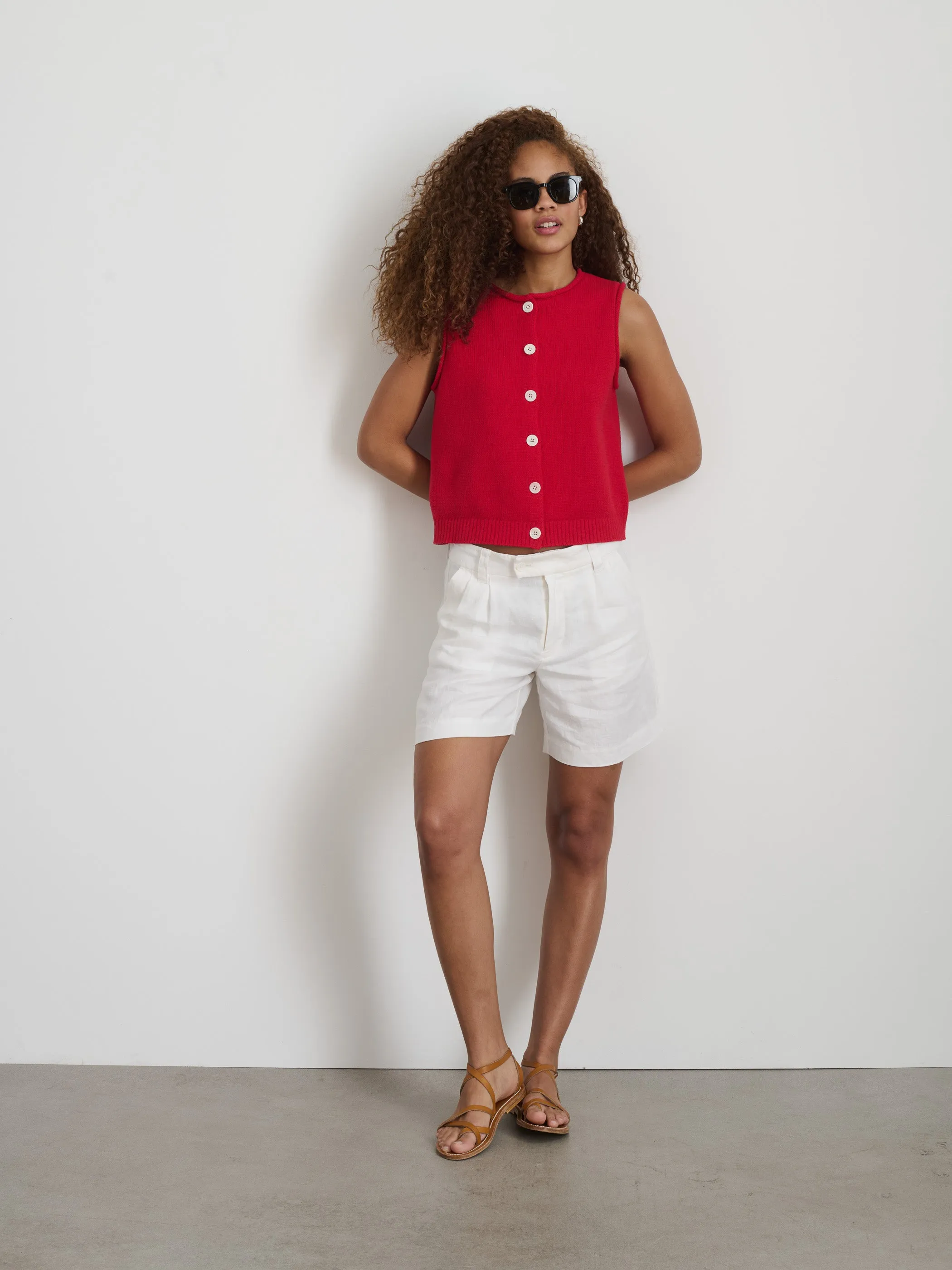 Bridget Vest in Cotton sold by Alex Mill product image thumbnail 2