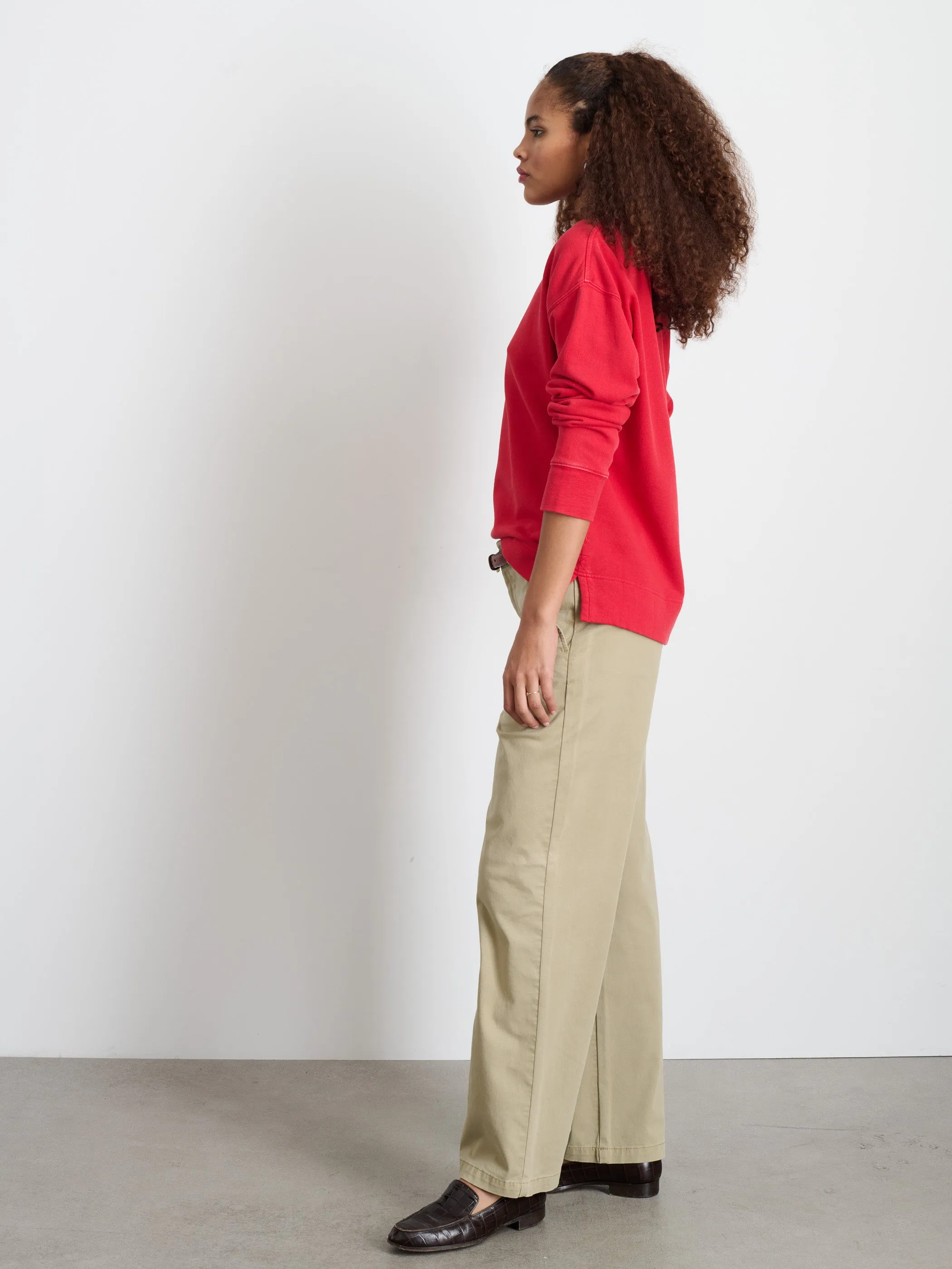 Frankie Sweatshirt In Vintage Wash sold by Alex Mill product image thumbnail 4