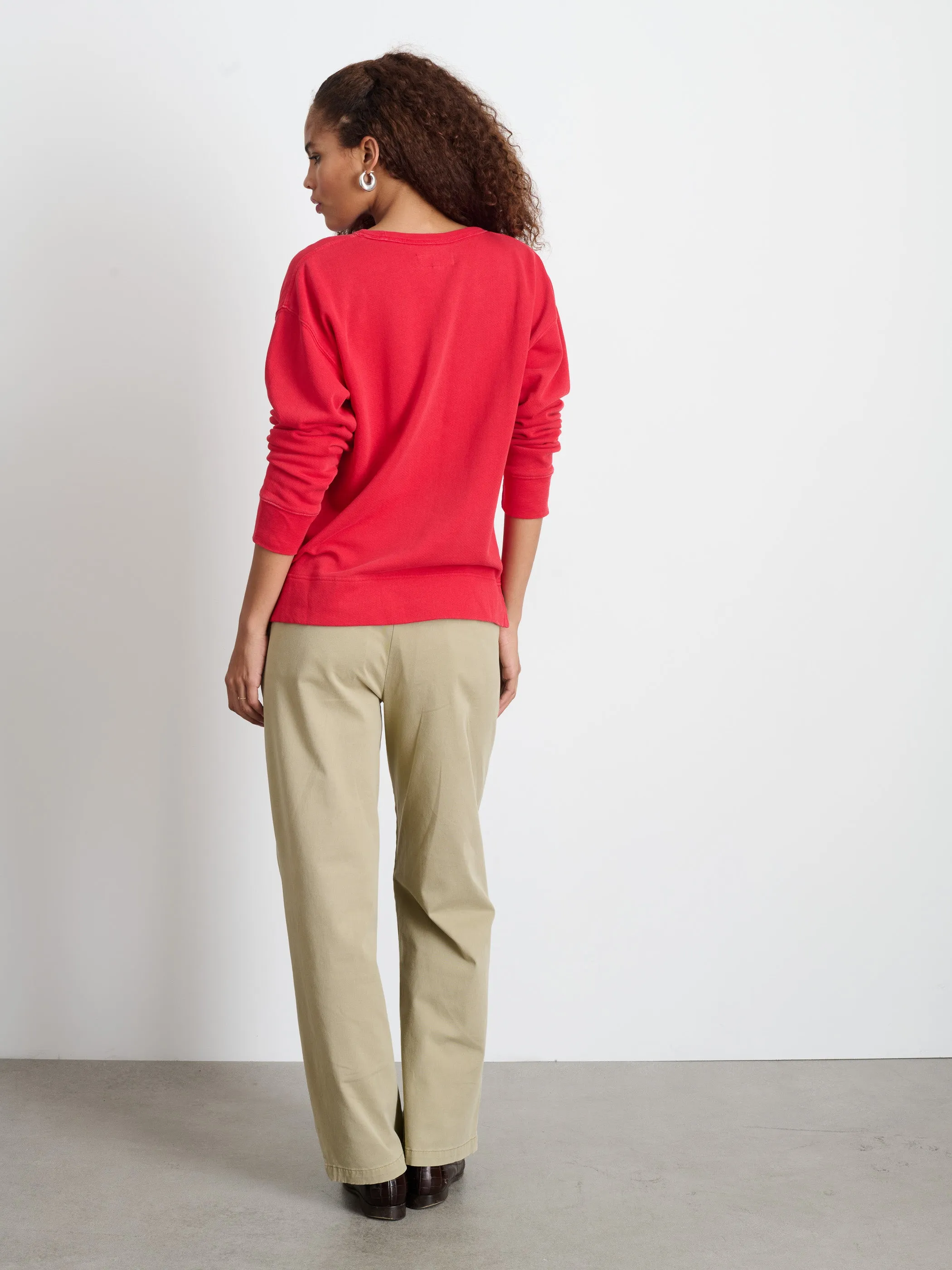 Frankie Sweatshirt In Vintage Wash sold by Alex Mill product image thumbnail 5