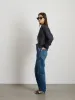 Madeline Cropped Zip Jacket sold by Alex Mill
