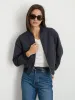 Madeline Cropped Zip Jacket sold by Alex Mill