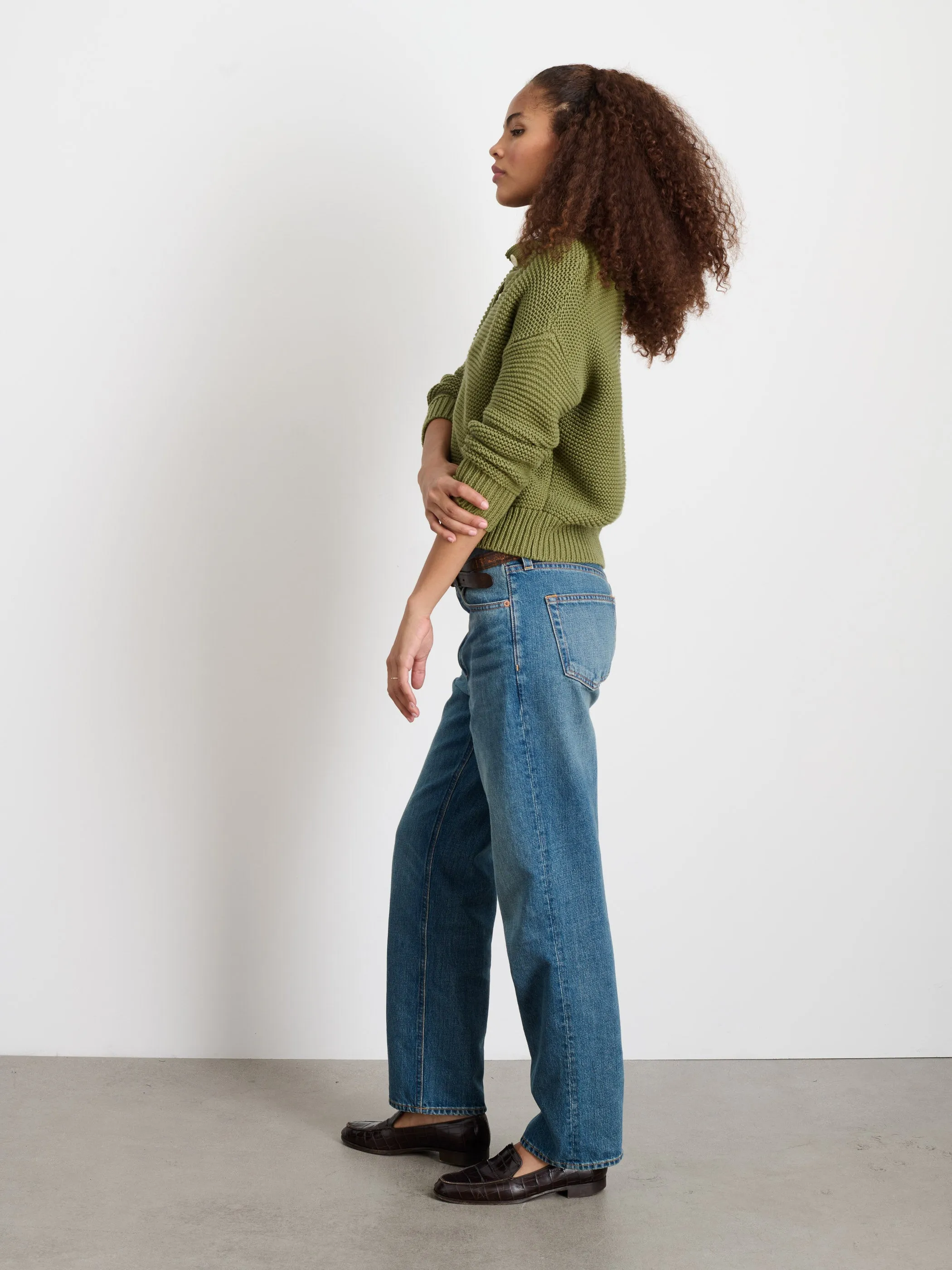 Nico Cardigan In Cotton sold by Alex Mill product image thumbnail 4