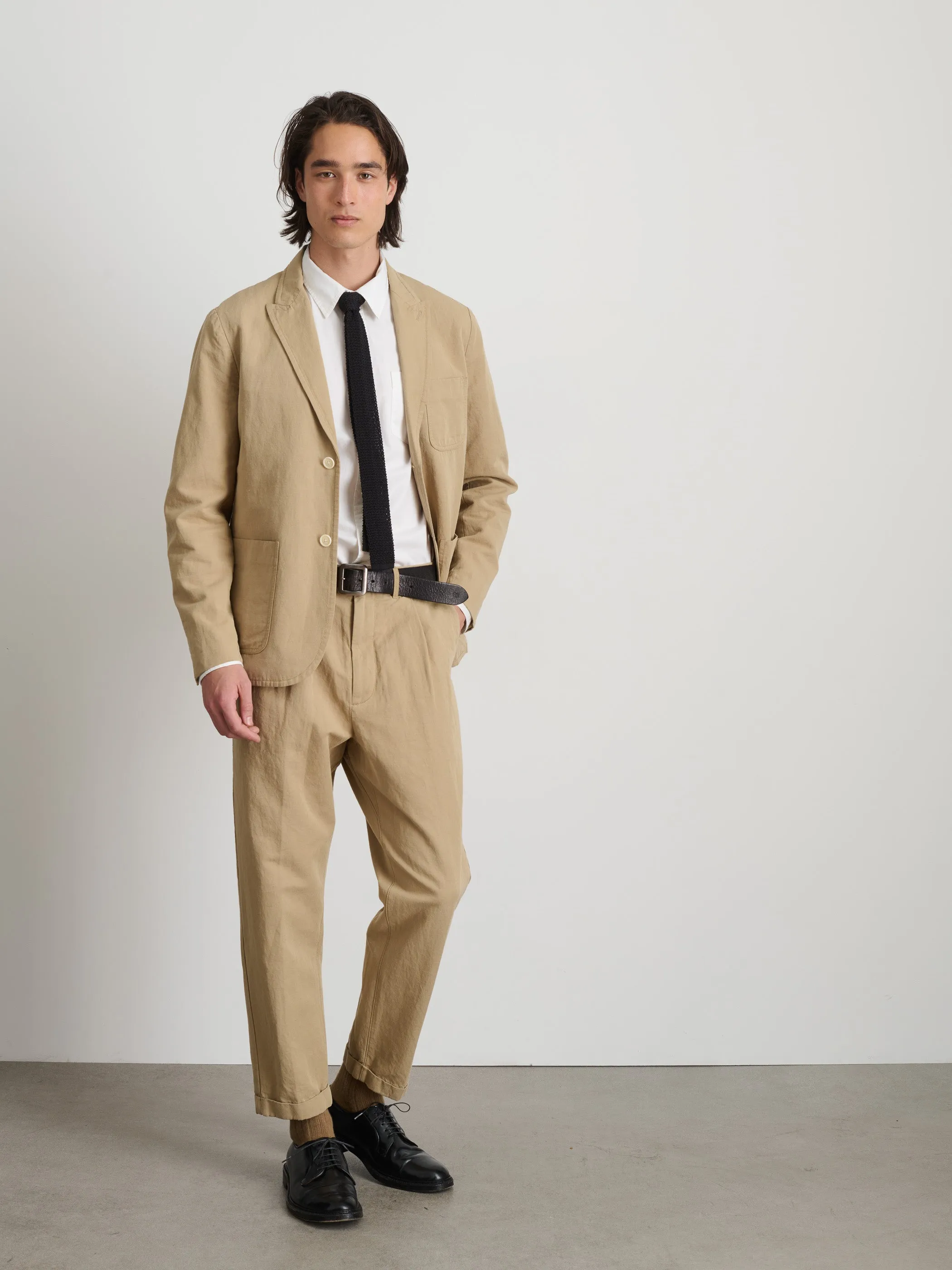 Mercer Blazer in Cotton Linen sold by Alex Mill product image thumbnail 3