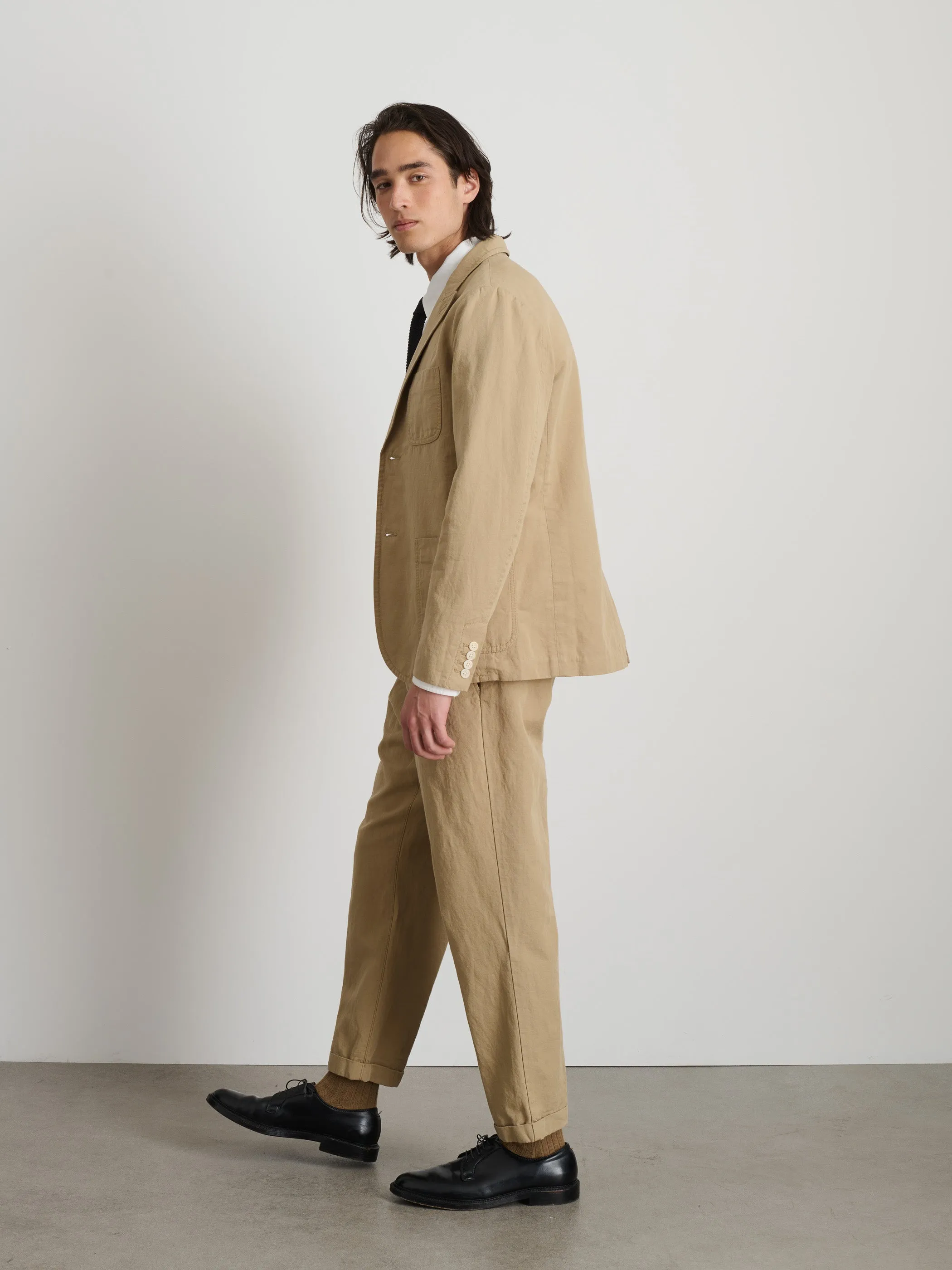 Mercer Blazer in Cotton Linen sold by Alex Mill product image thumbnail 4