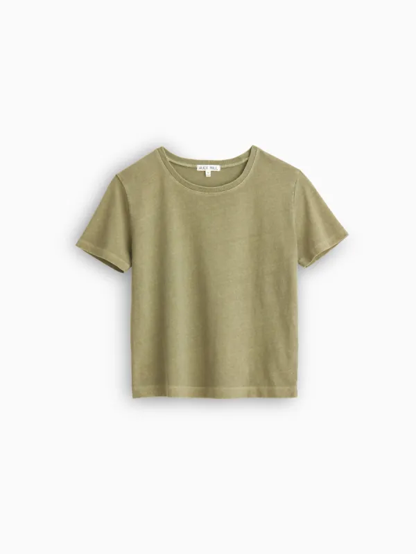 Scout Crewneck Tee in Vintage Wash sold by Alex Mill