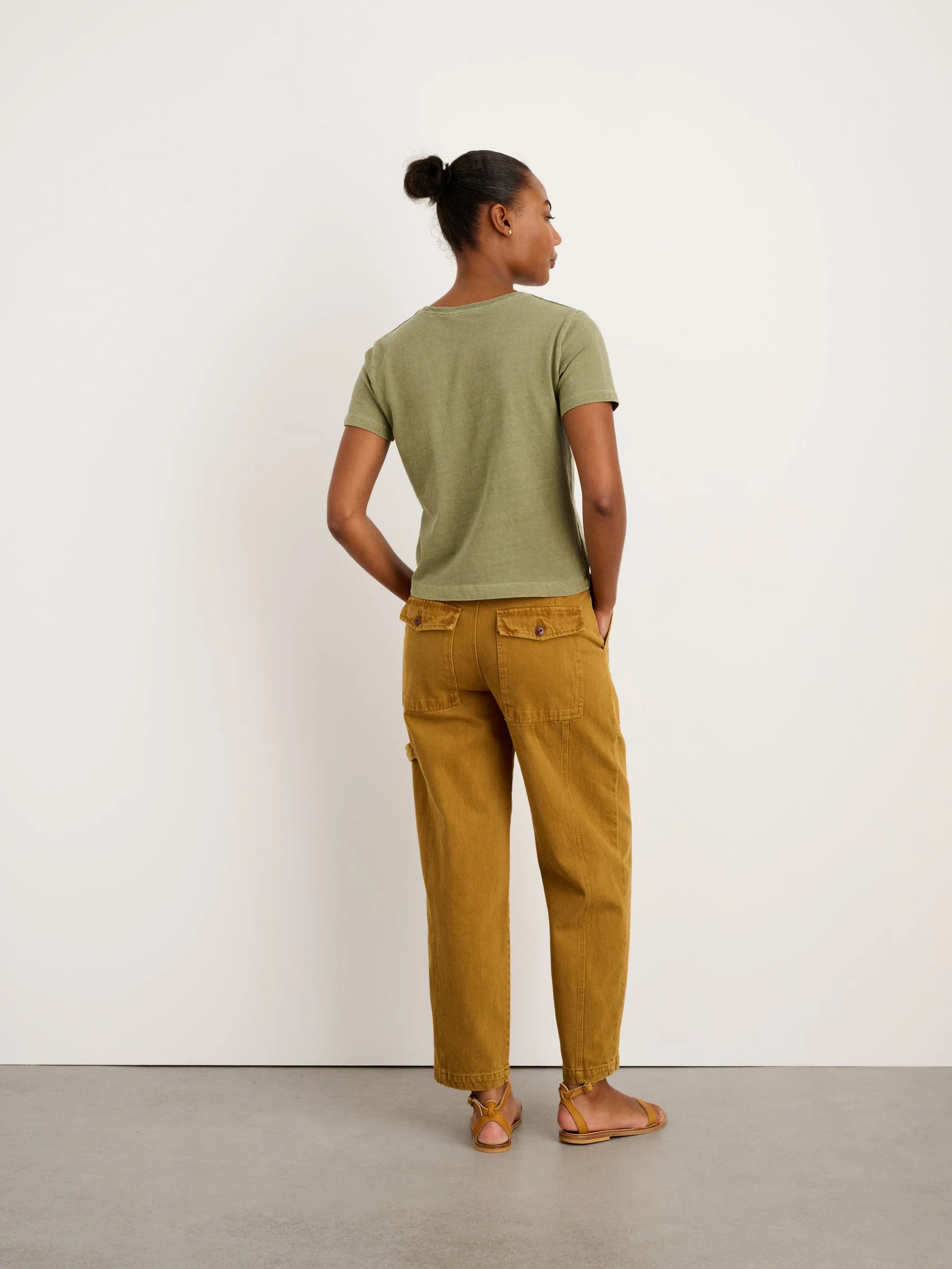 Scout Crewneck Tee in Vintage Wash sold by Alex Mill product image thumbnail 5