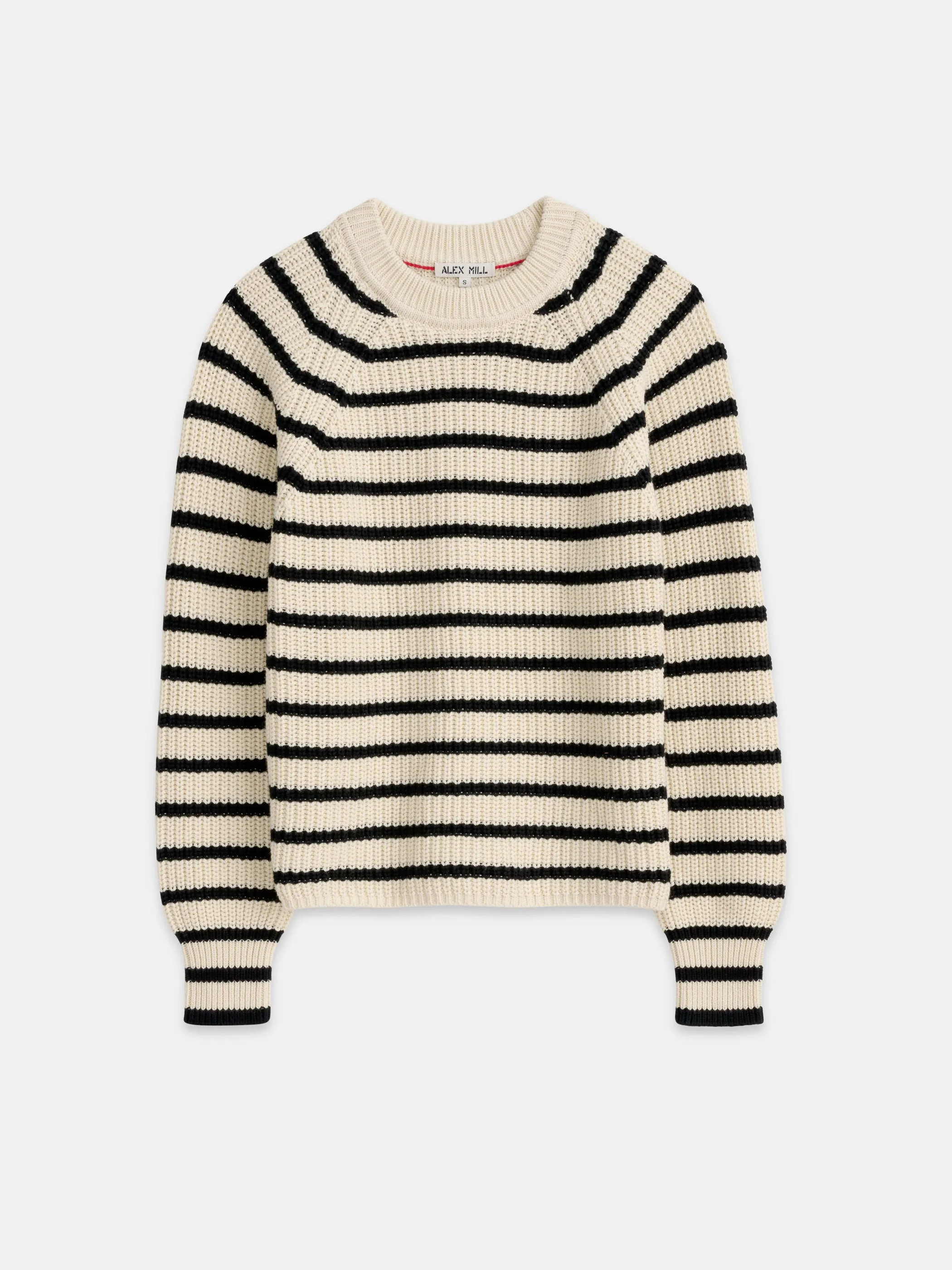 Amalie Pullover Sweater In Stripe sold by Alex Mill