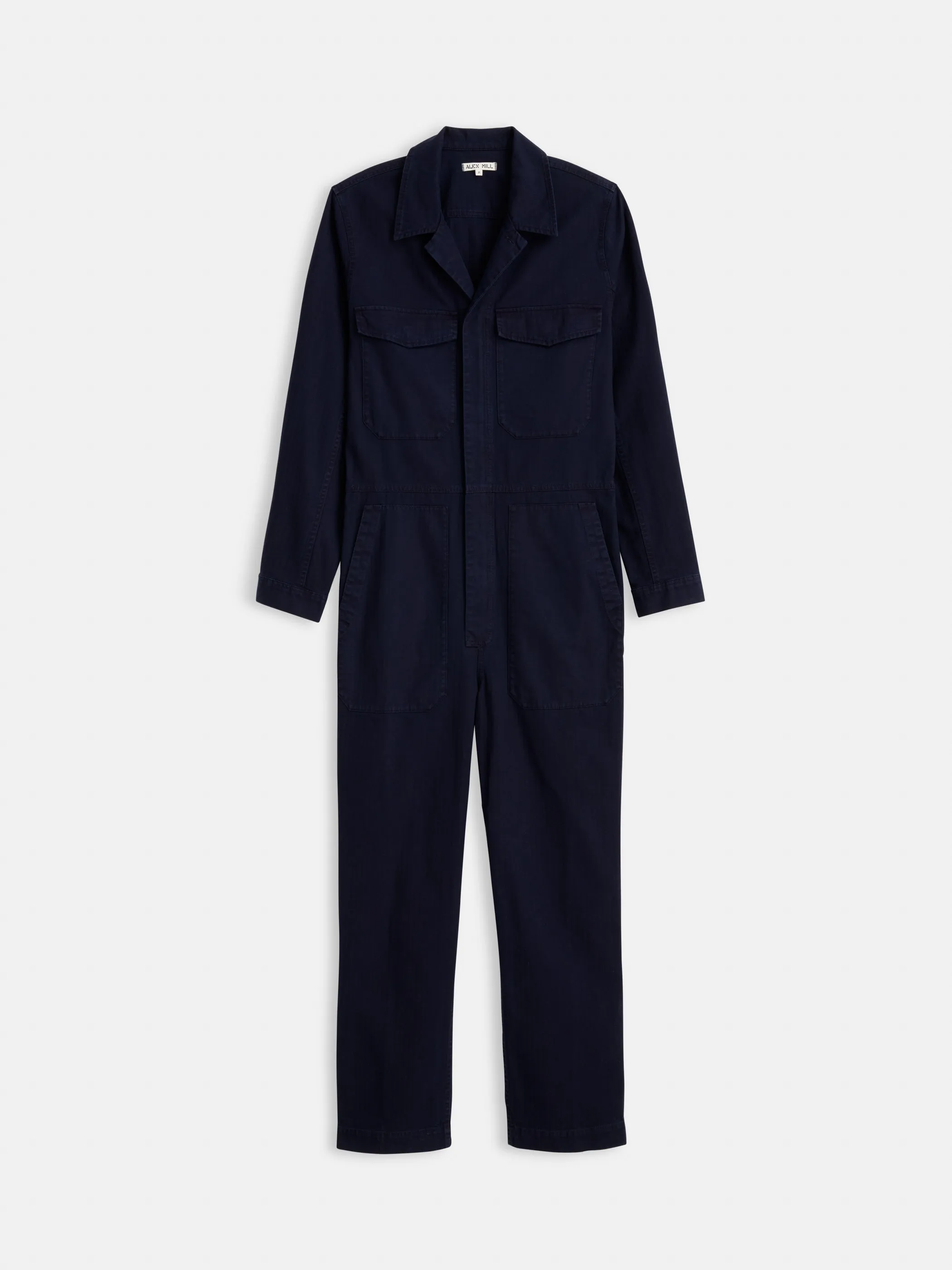 Zip Jumpsuit in Herringbone sold by Alex Mill