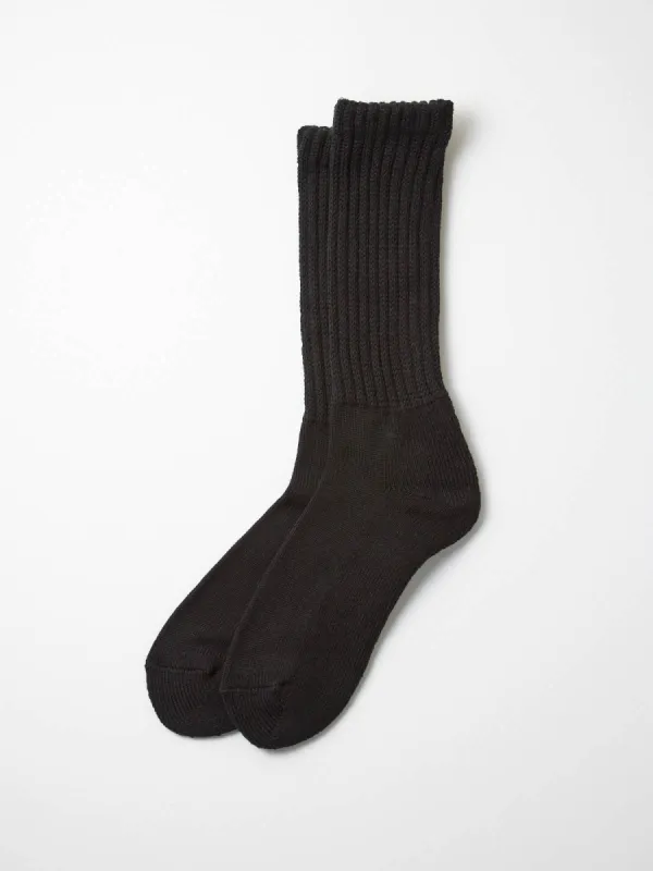 RoToTo Loose Pile Crew Socks sold by Alex Mill