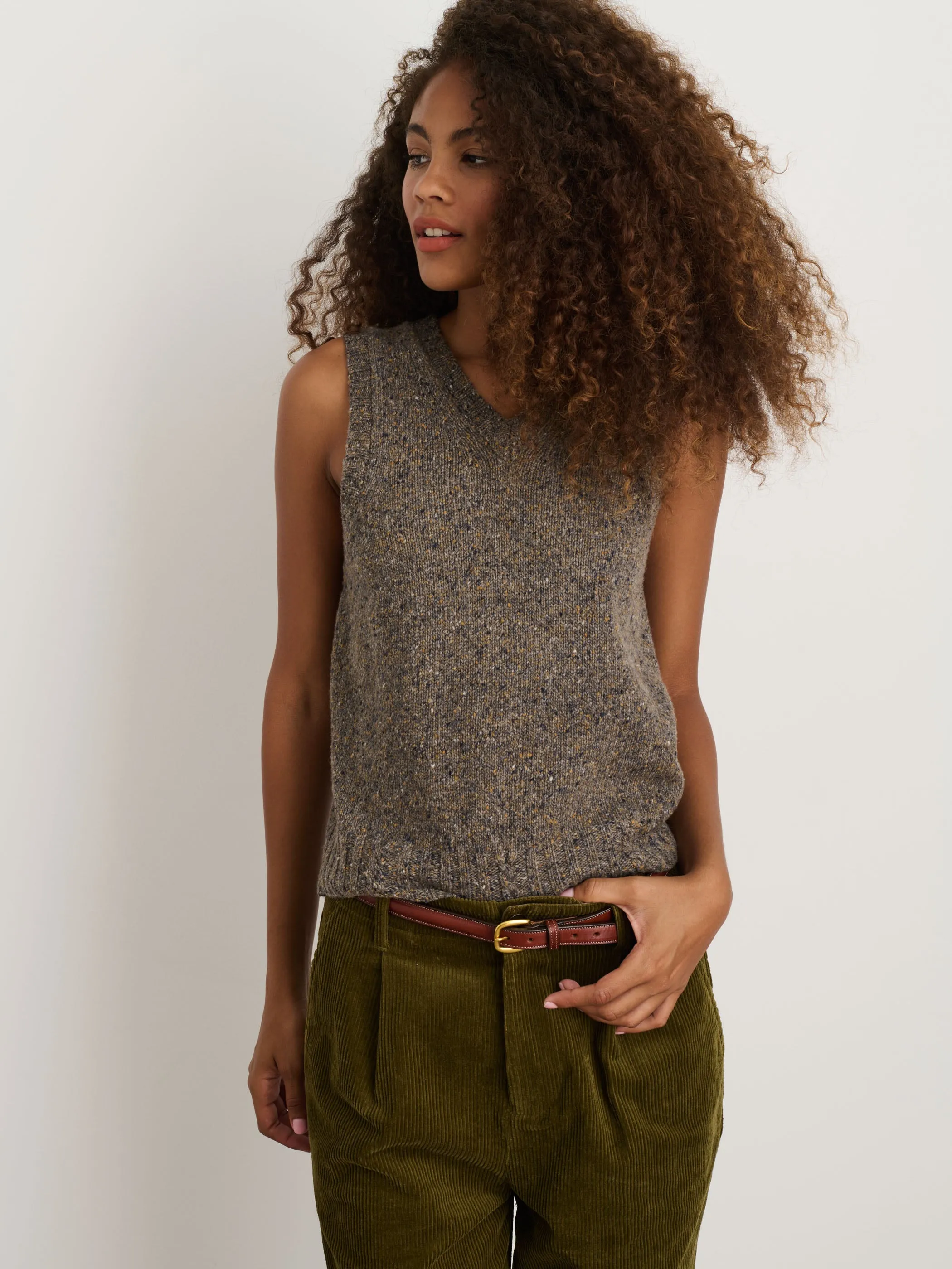 Francis Vest in Donegal sold by Alex Mill product image thumbnail 2