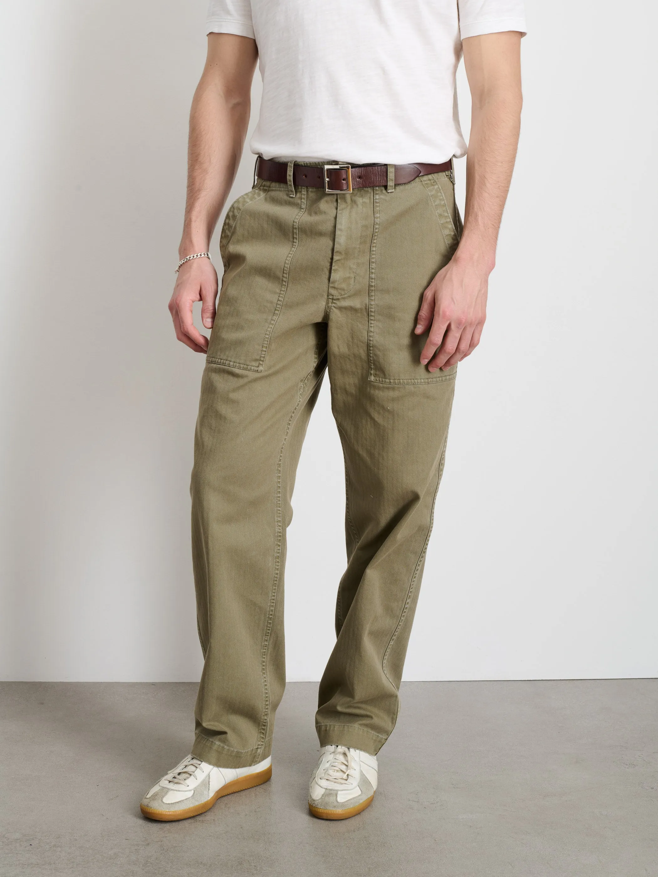 Field Pant In Herringbone sold by Alex Mill product image thumbnail 3