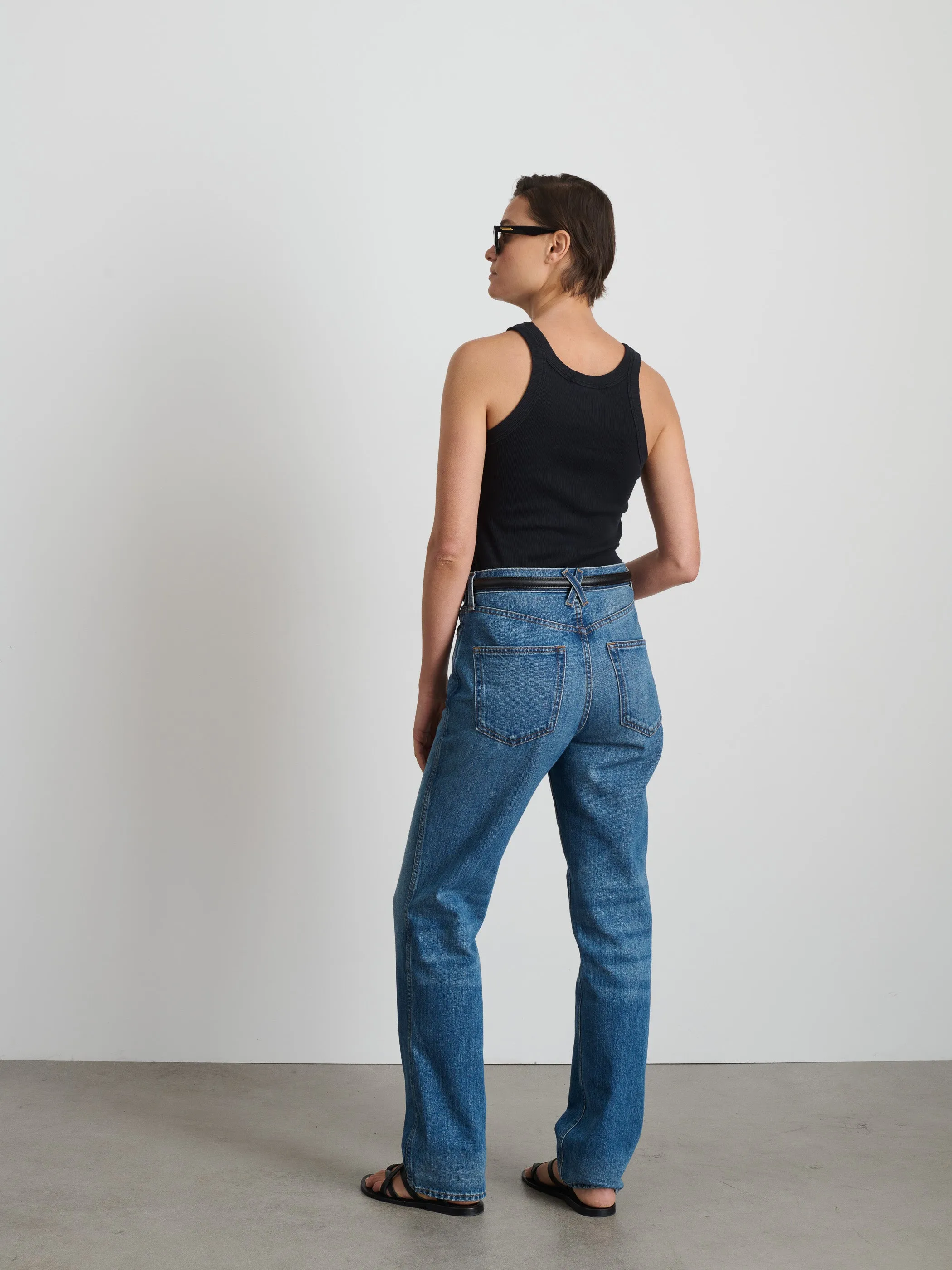 Everyday Rib Tank sold by Alex Mill product image thumbnail 5