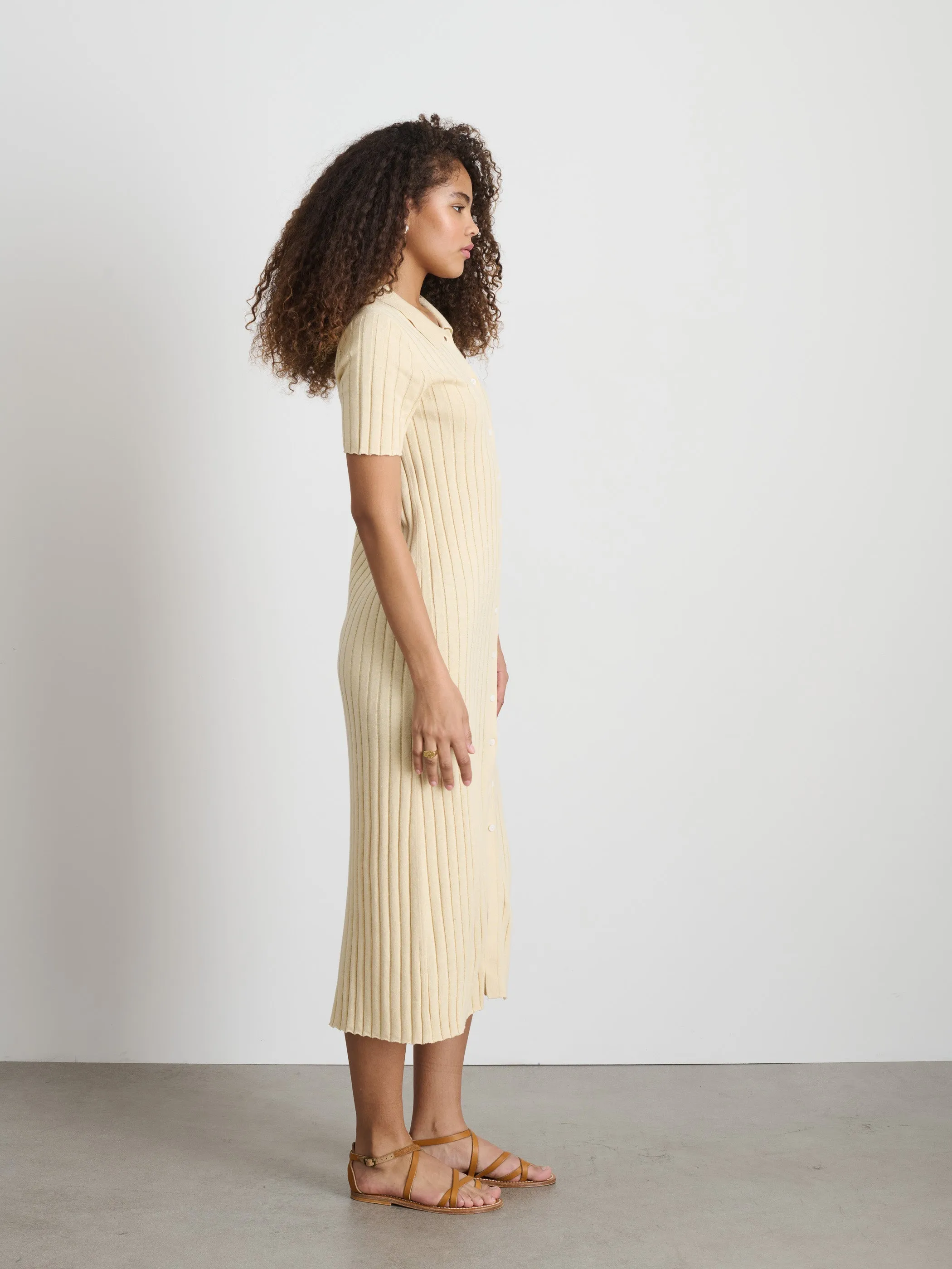 Alice Ribbed Sweater Dress sold by Alex Mill product image thumbnail 5