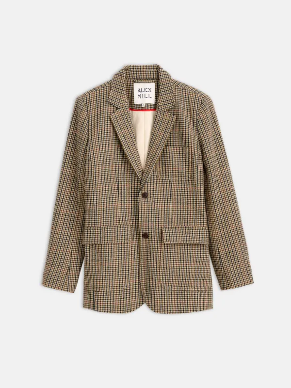 Cecilie Blazer in Wool Tweed sold by Alex Mill