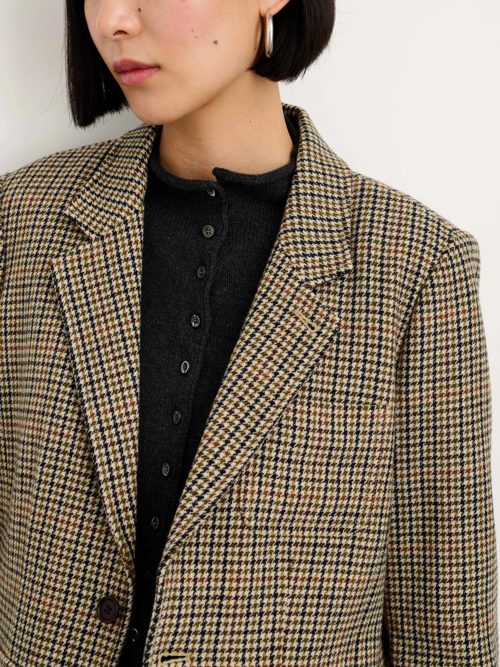 Cecilie Blazer in Wool Tweed sold by Alex Mill product image thumbnail 4