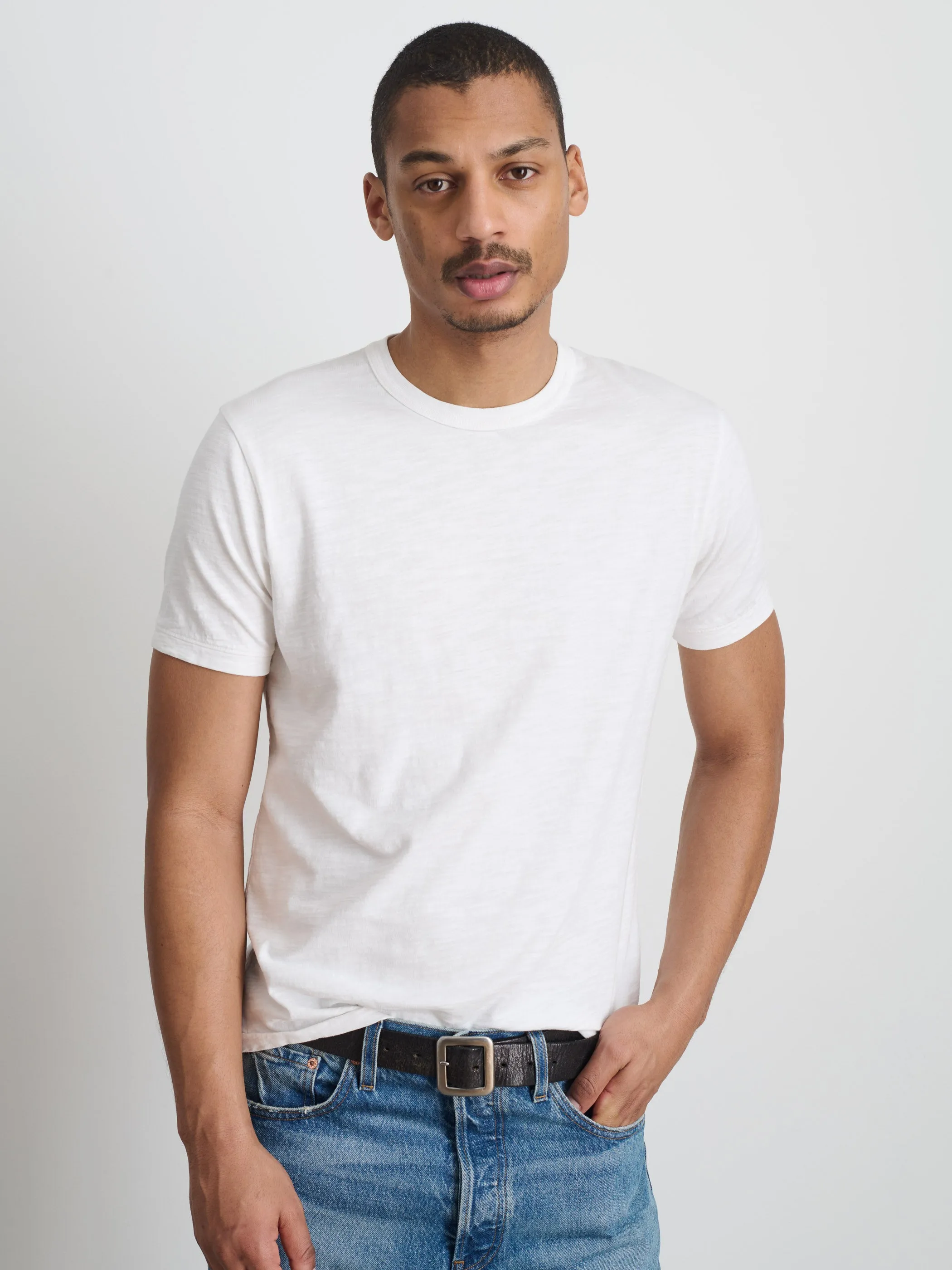 Standard T-Shirt in Slub Cotton sold by Alex Mill product image thumbnail 2