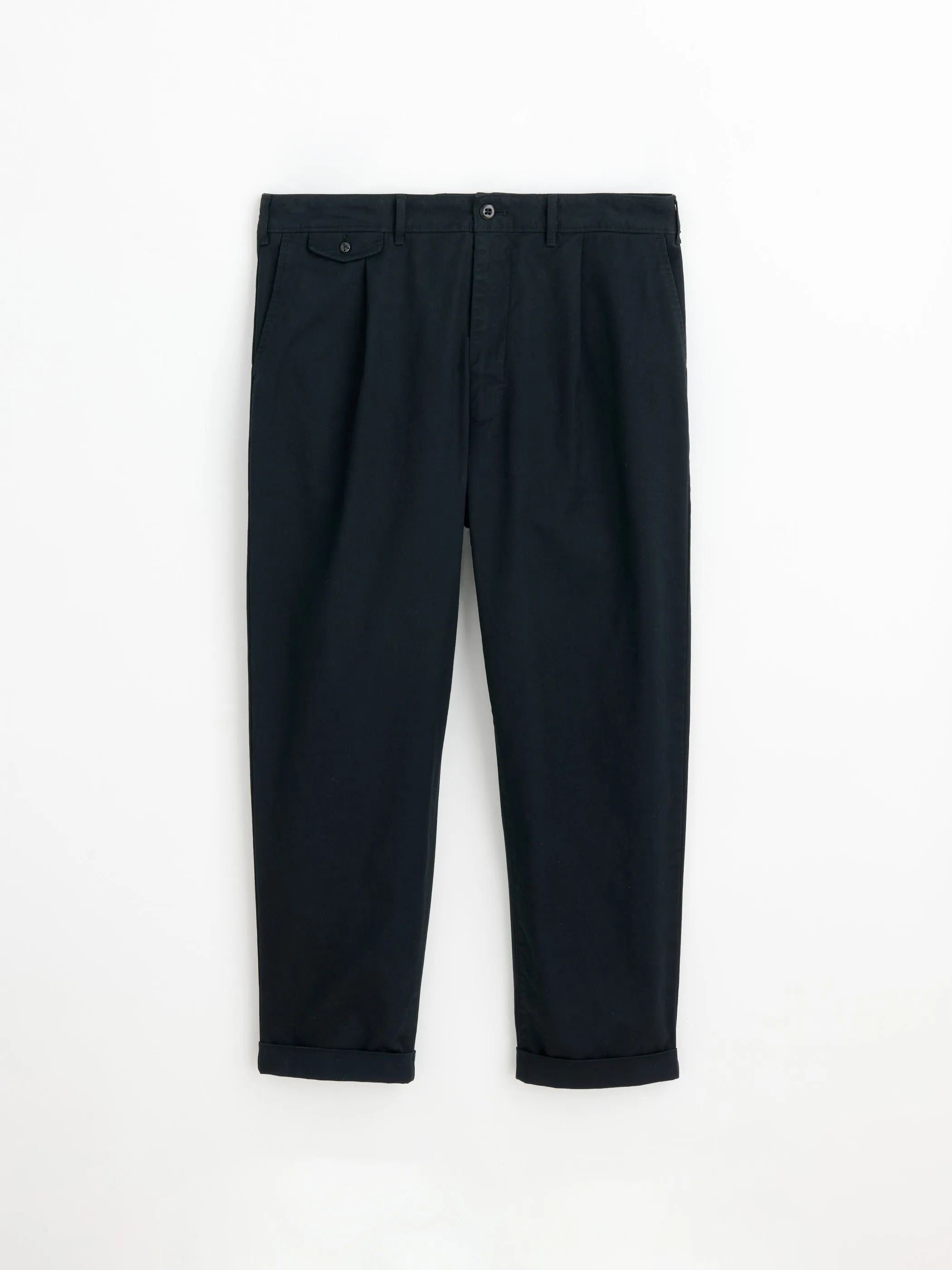 Long Inseam Standard Pleated Pant in Chino sold by Alex Mill