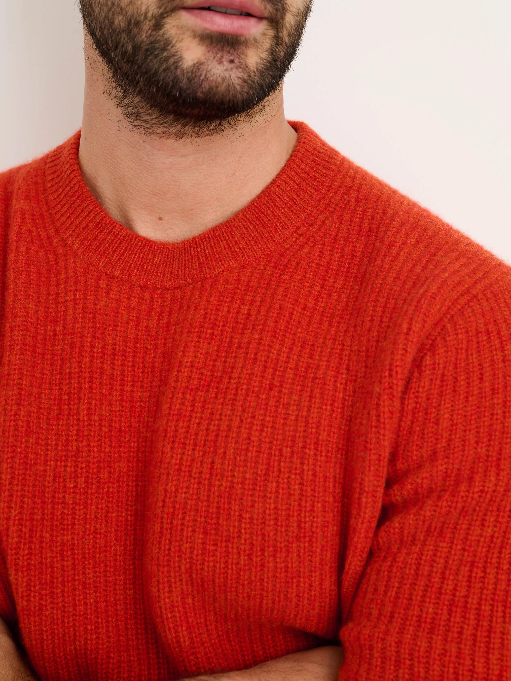 Jordan Sweater in Washed Cashmere sold by Alex Mill product image thumbnail 4