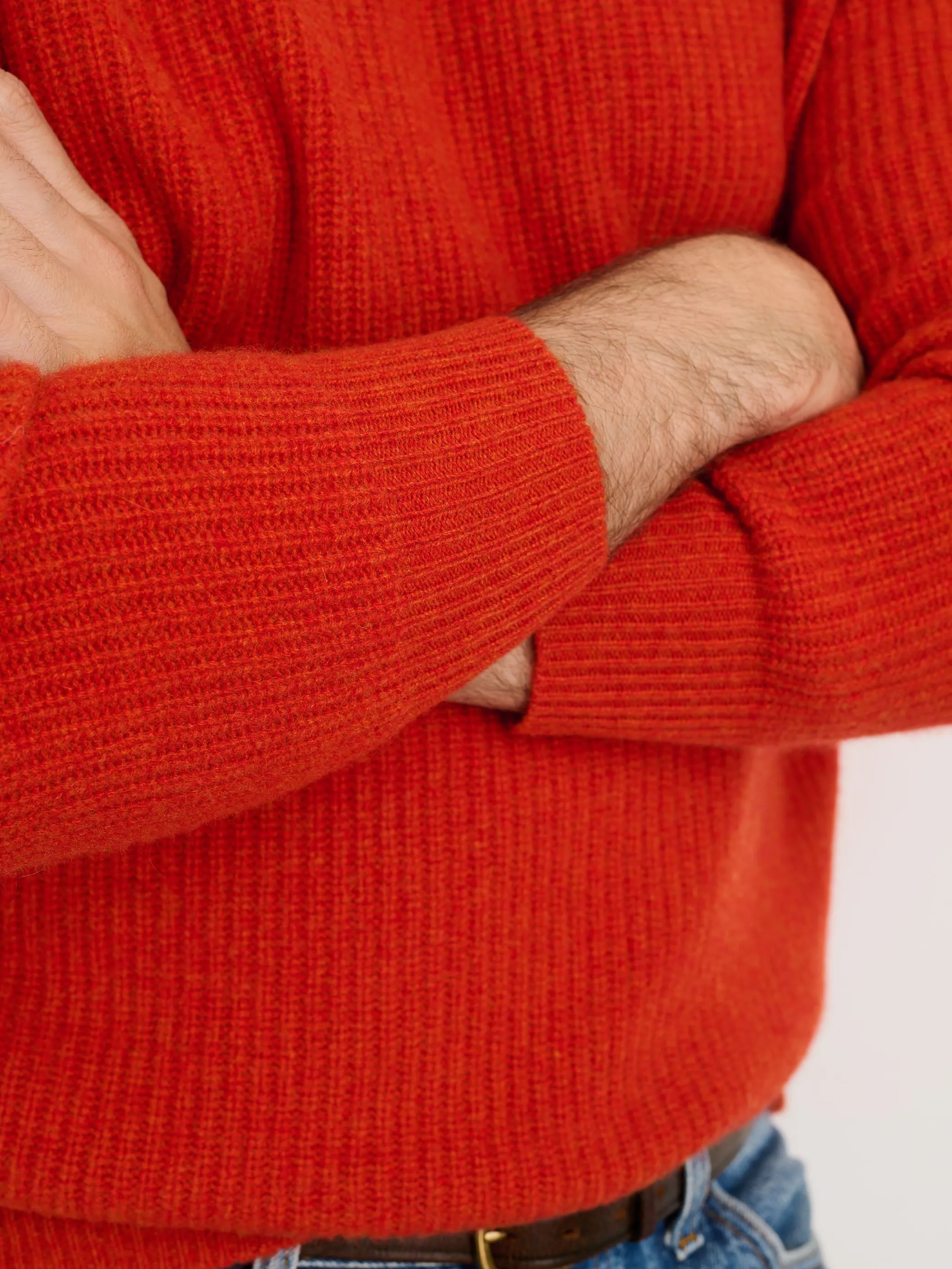 Jordan Sweater in Washed Cashmere sold by Alex Mill product image thumbnail 5