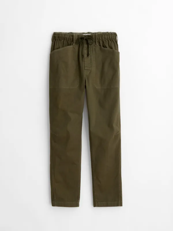 Pull-On Button Fly Pant sold by Alex Mill