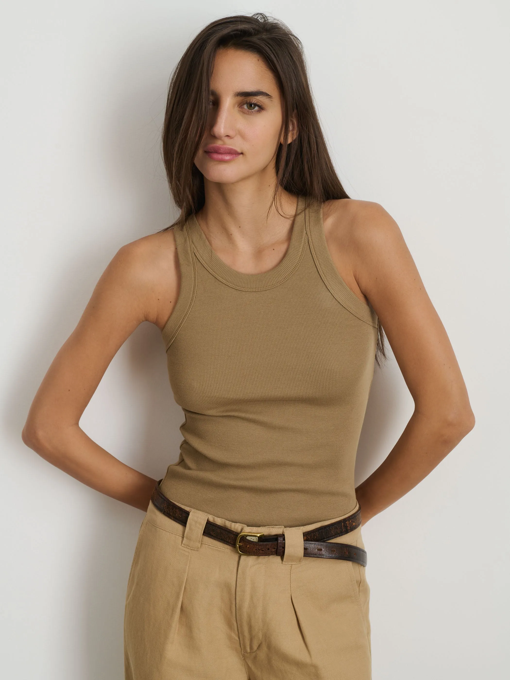 Everyday Rib Tank sold by Alex Mill product image thumbnail 2