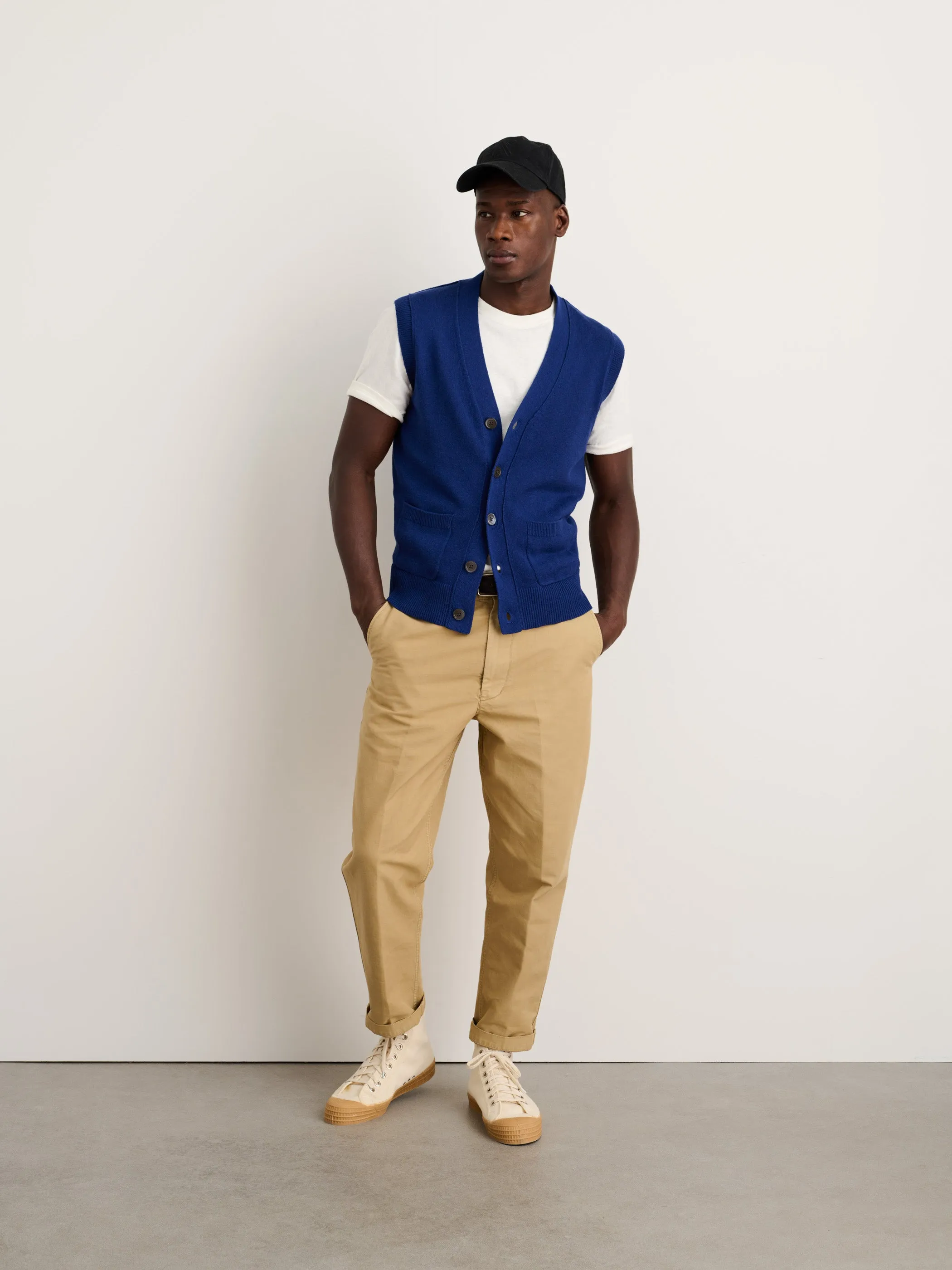 V-Neck Sweater Vest sold by Alex Mill product image thumbnail 2