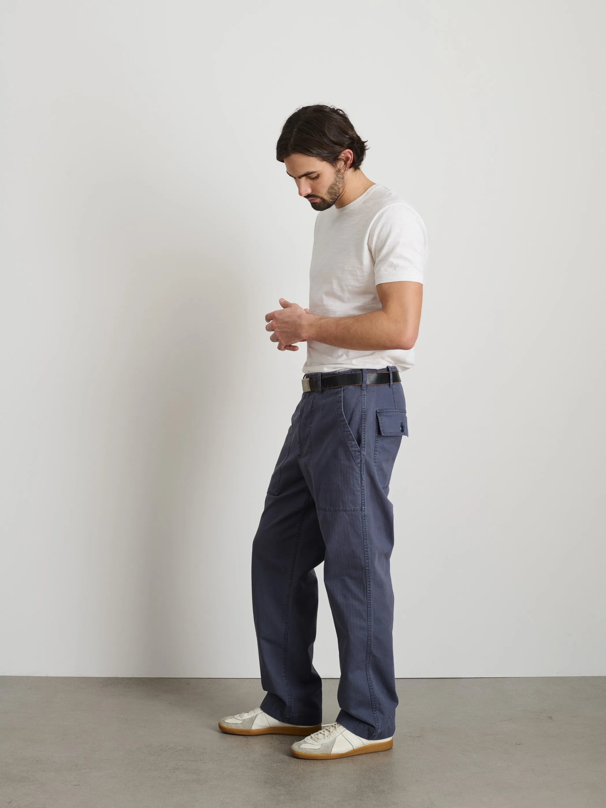 Field Pant In Herringbone sold by Alex Mill product image thumbnail 3