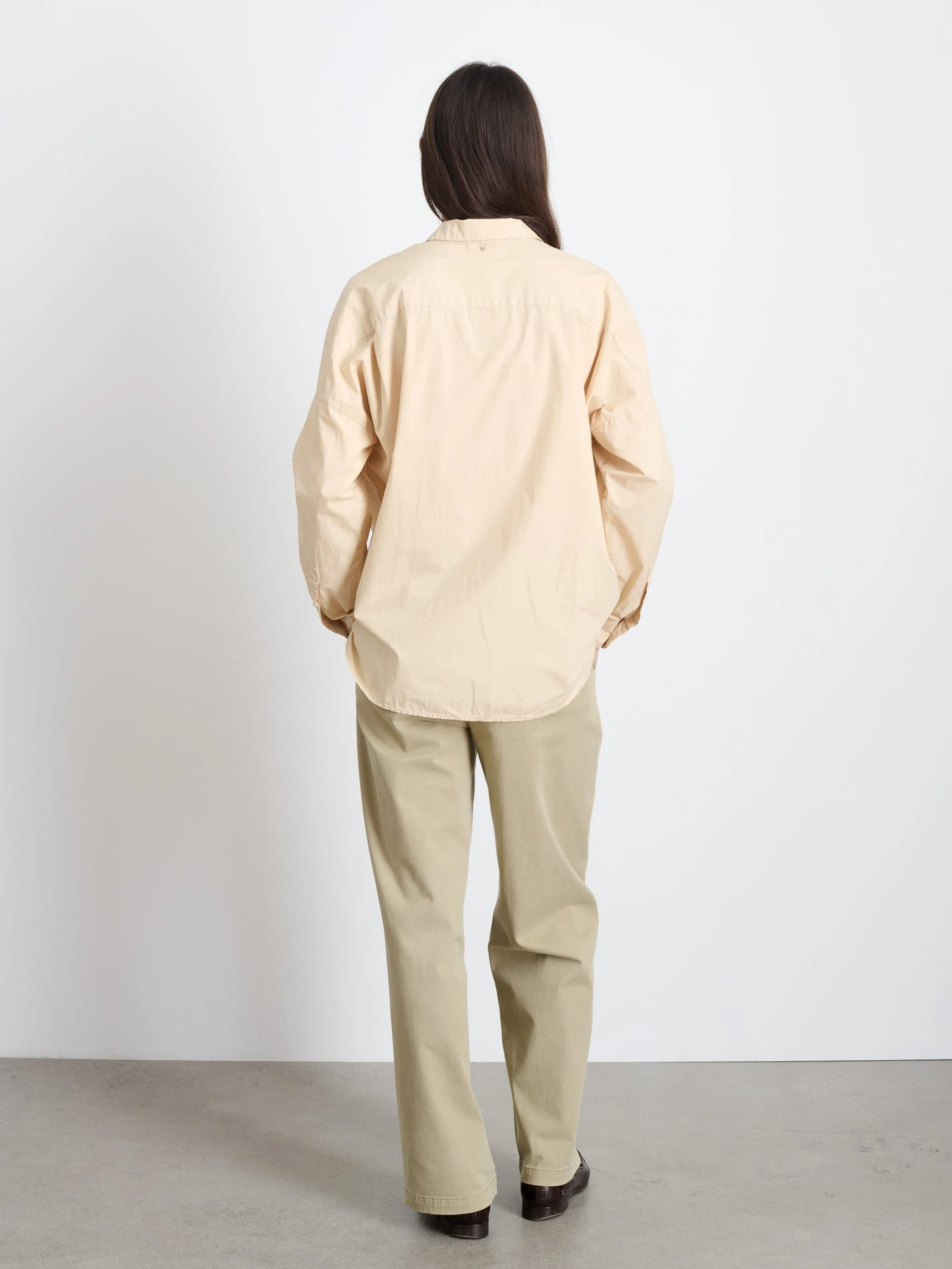 Jo Shirt In Cotton Poplin sold by Alex Mill product image thumbnail 4