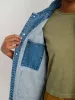 Britt Work Jacket in Denim sold by Alex Mill