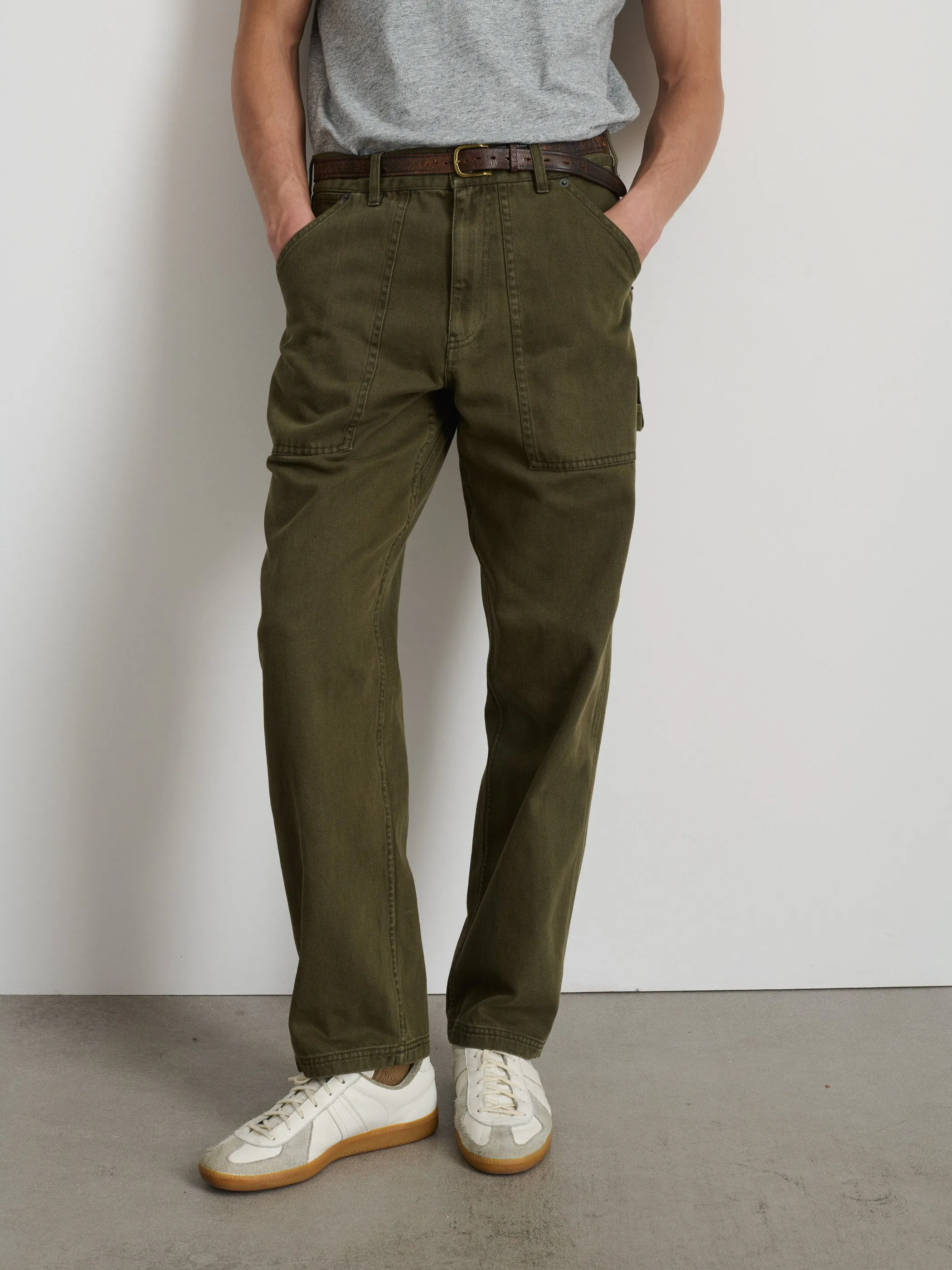 Painter Pant in Recycled Denim sold by Alex Mill product image thumbnail 4