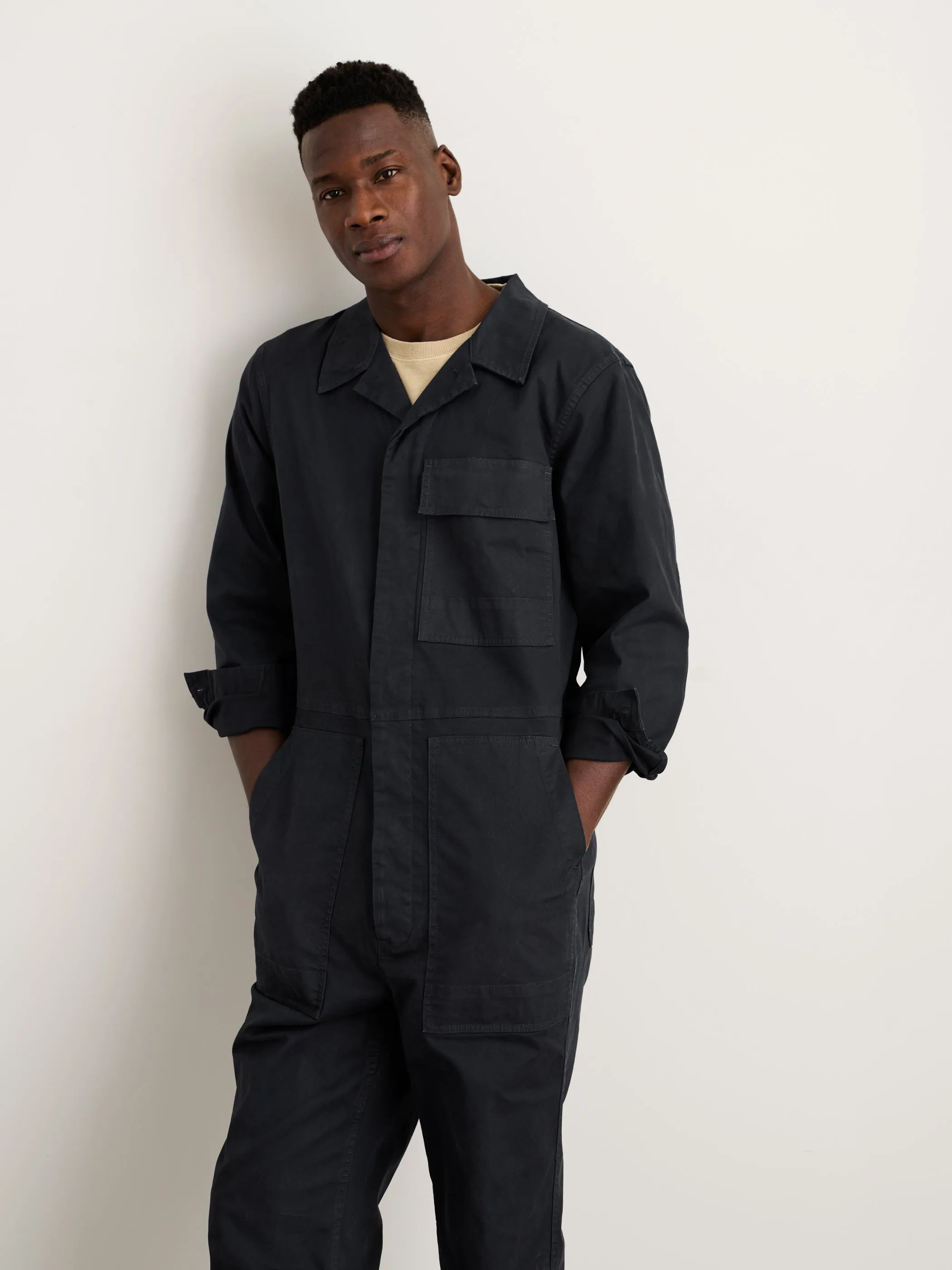 Field Jumpsuit in Chino sold by Alex Mill product image thumbnail 3