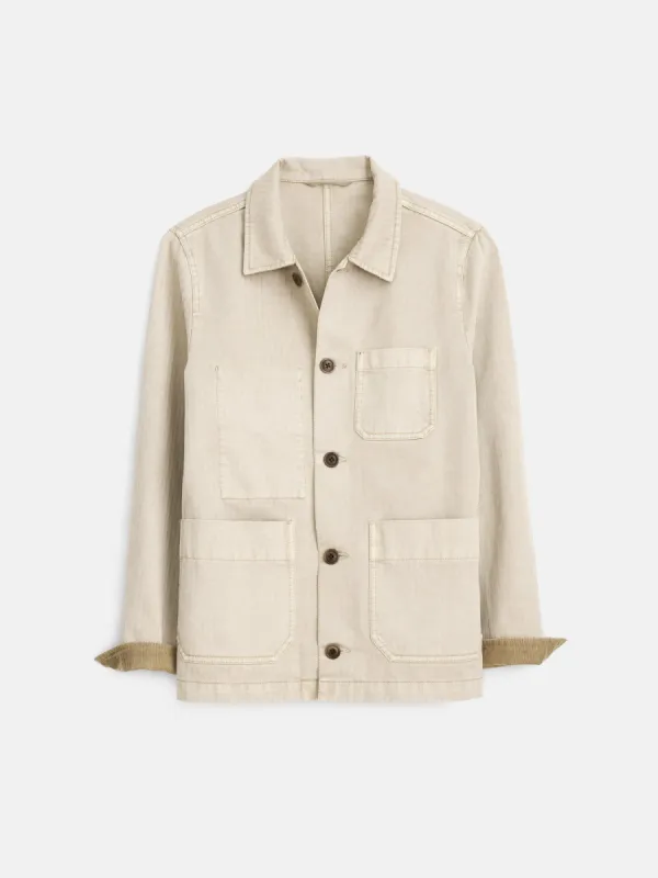 Britt Work Jacket in Herringbone sold by Alex Mill