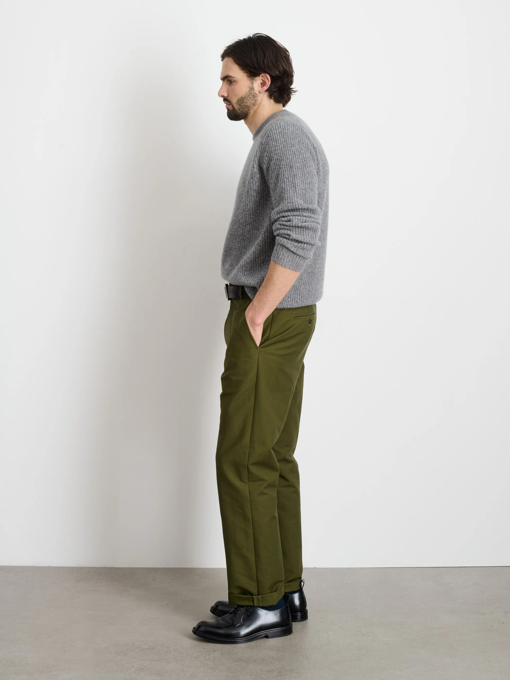 Grant Trouser In Cotton Twill sold by Alex Mill product image thumbnail 3