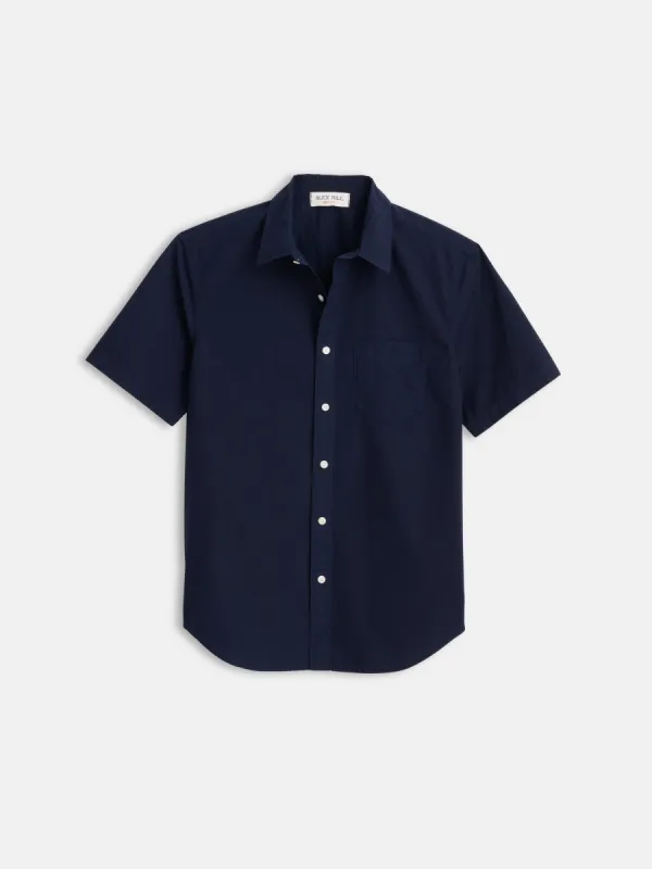 Short Sleeve Mill Shirt in Cotton Poplin sold by Alex Mill