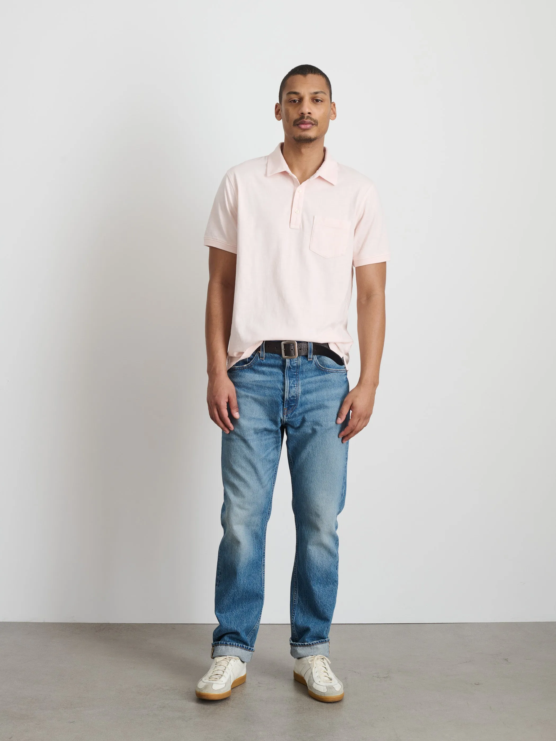 Standard Polo In Slub Cotton sold by Alex Mill product image thumbnail 2