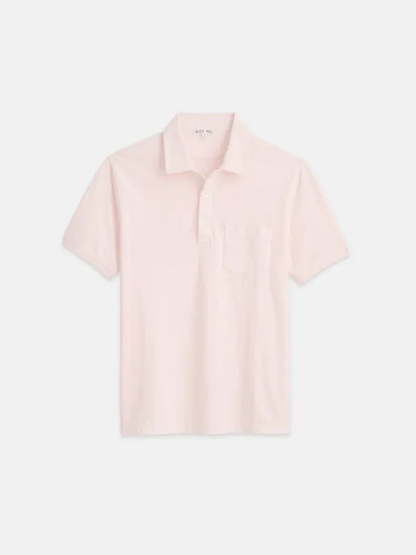 Standard Polo In Slub Cotton sold by Alex Mill
