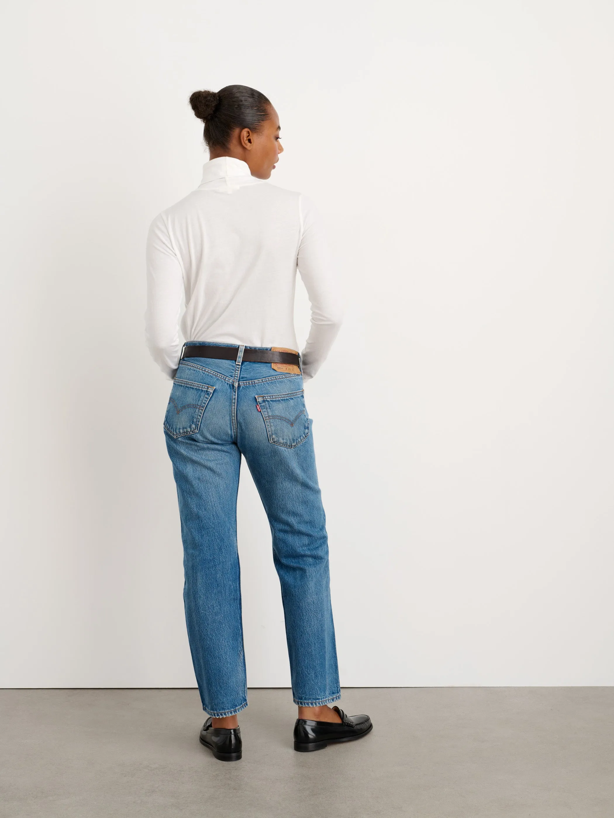 Turtleneck in 40s Jersey sold by Alex Mill product image thumbnail 5