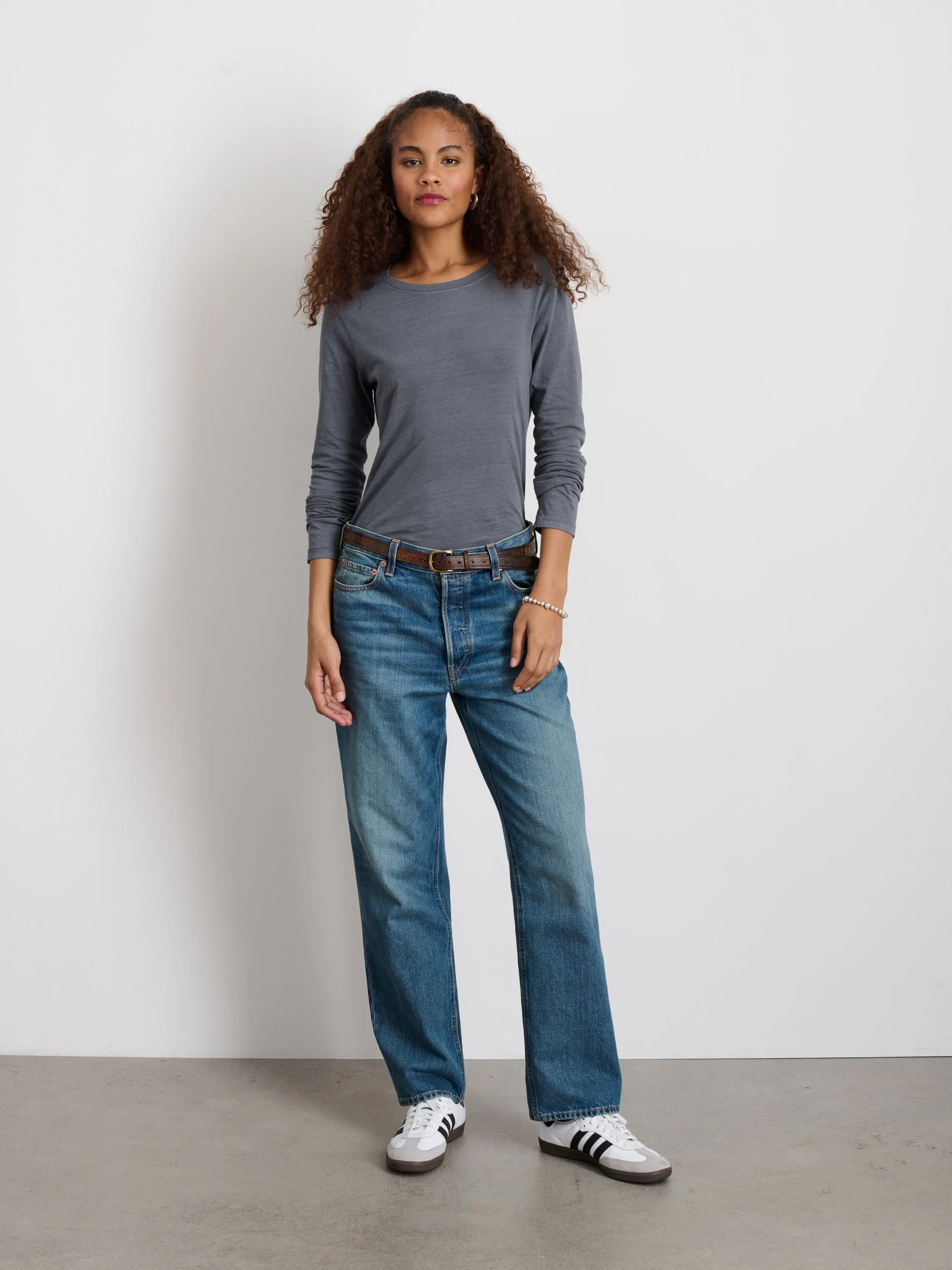 Long-Sleeve Prospect Tee sold by Alex Mill product image thumbnail 3