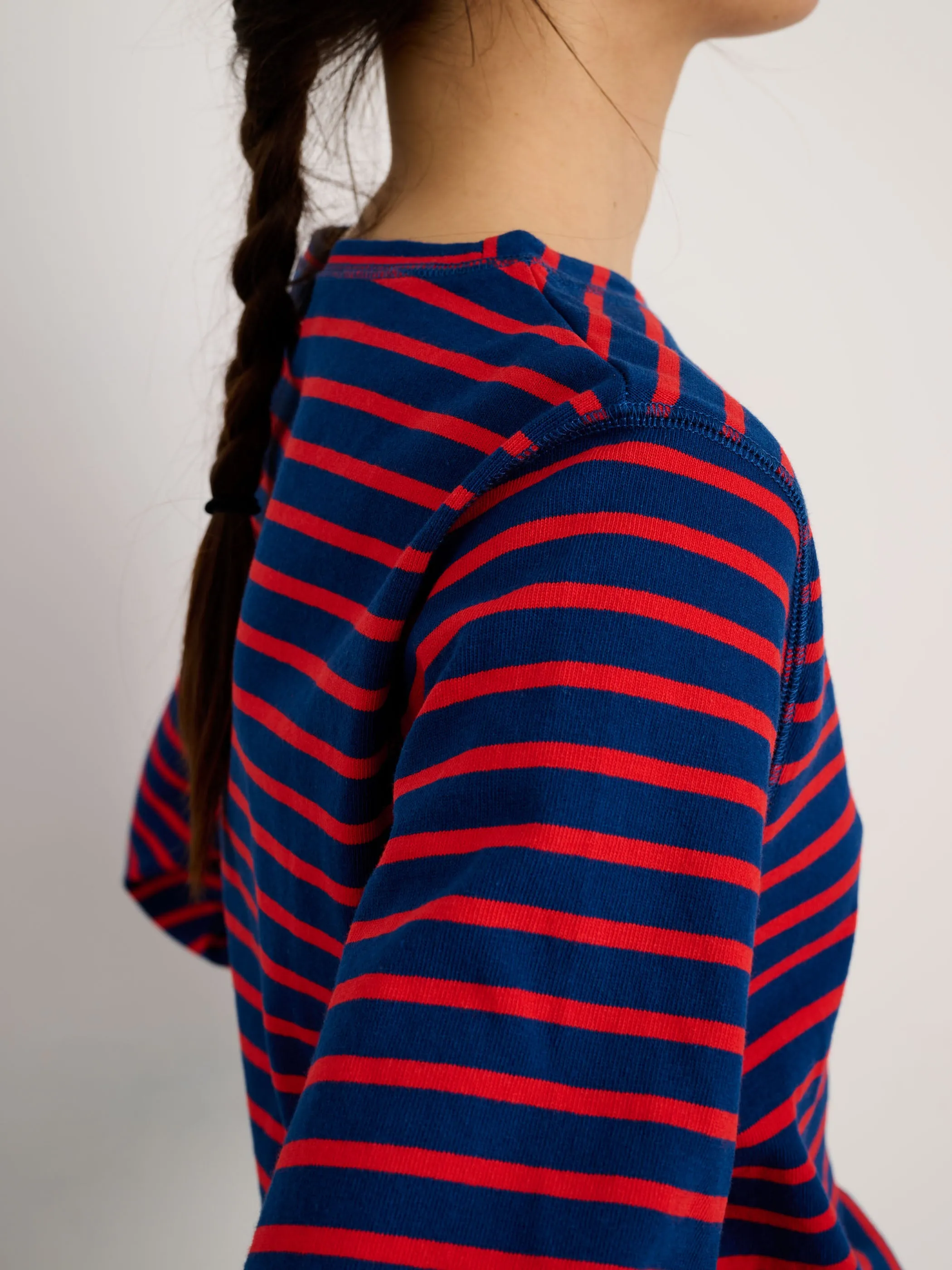Lakeside Tee in Stripe sold by Alex Mill product image thumbnail 5