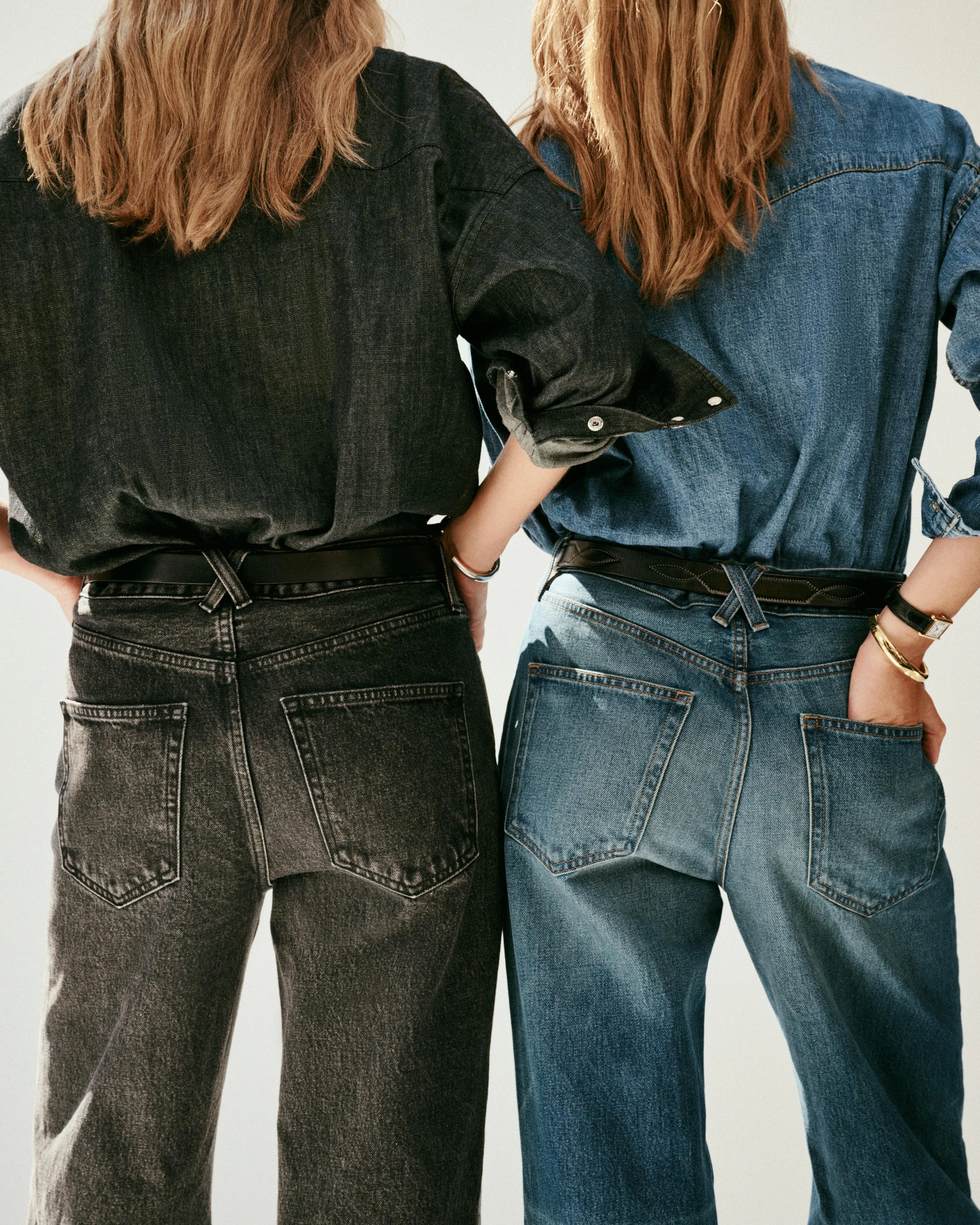 Alek Relaxed Wide Leg Jean sold by Alex Mill product image thumbnail 3