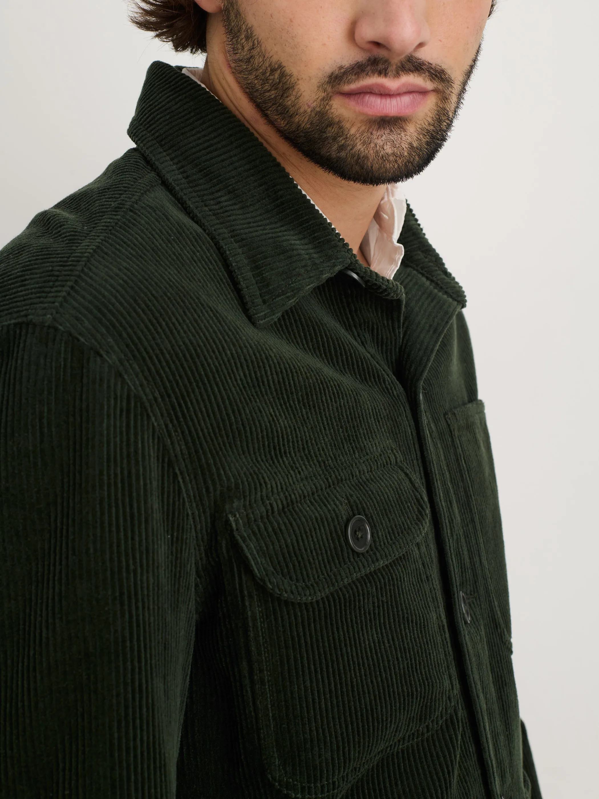 Work Jacket In Wide Wale Corduroy sold by Alex Mill product image thumbnail 4