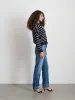 Nico Striped Cardigan in Cotton sold by Alex Mill