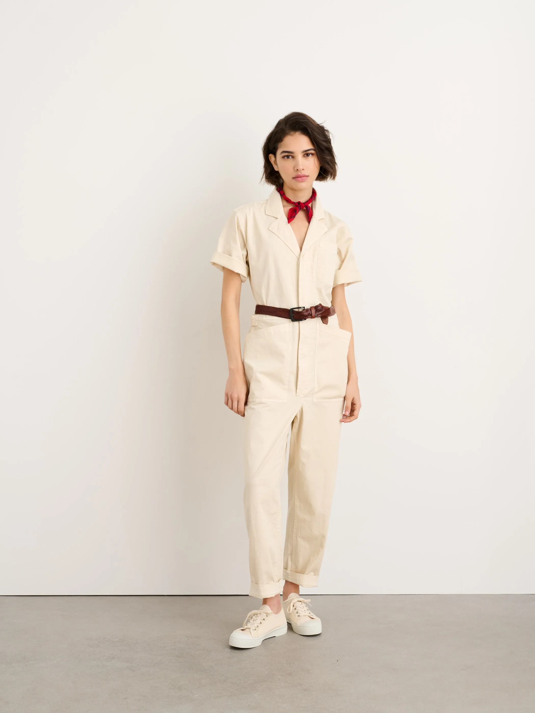 Standard Short Sleeve Jumpsuit sold by Alex Mill product image thumbnail 2